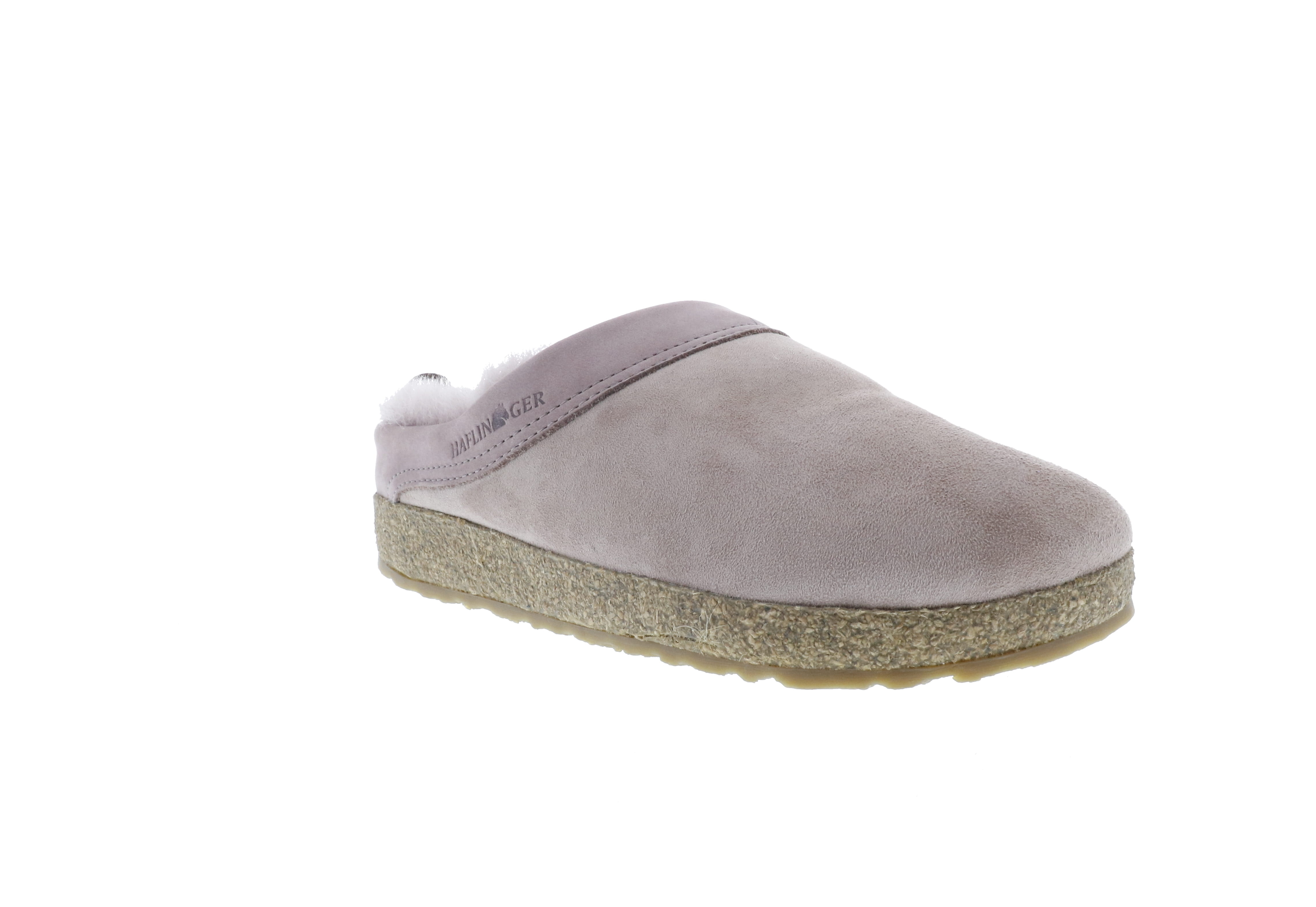 Women's Haflinger Snowbird Slippers in Rosewood Color
