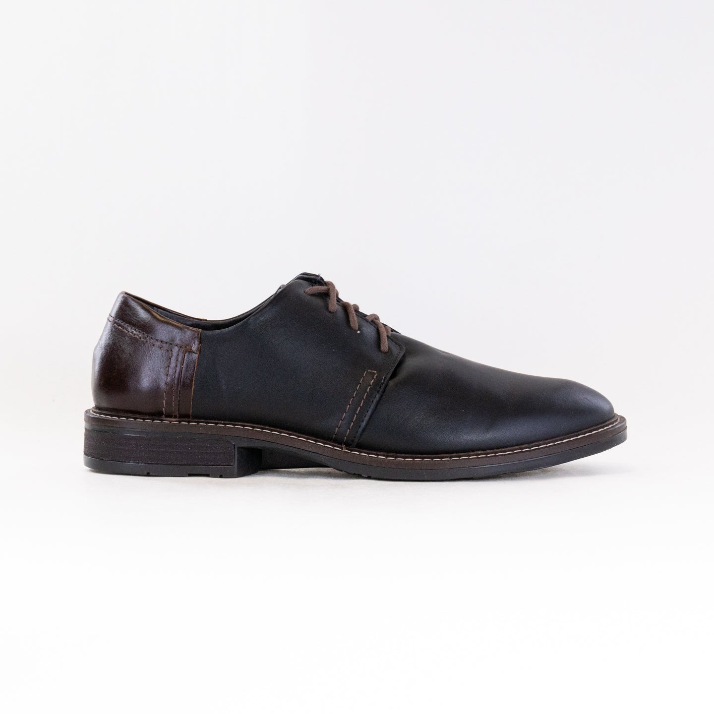 Men's Naot Chief Dress Shoes in Elegant Black Walnut