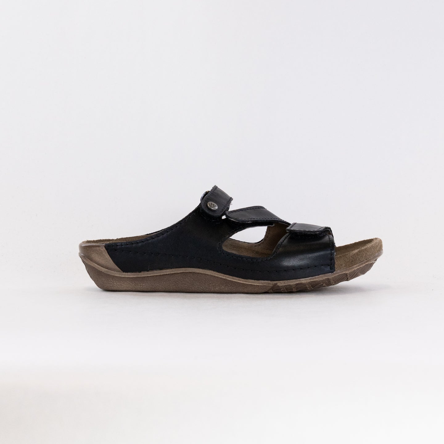 Women's Wolky Jasper - Stylish Black Leather Sandals