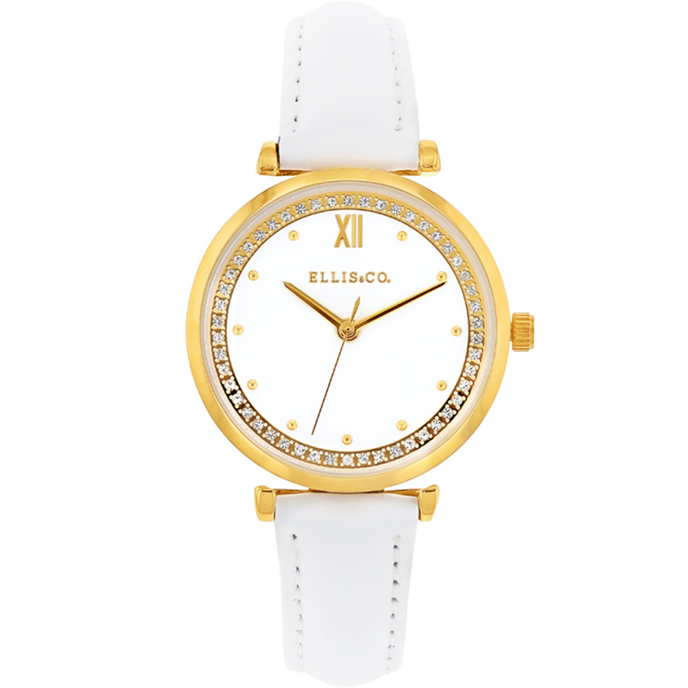 Ellis & Co Elegant 'Stella' Women's Quartz Watch