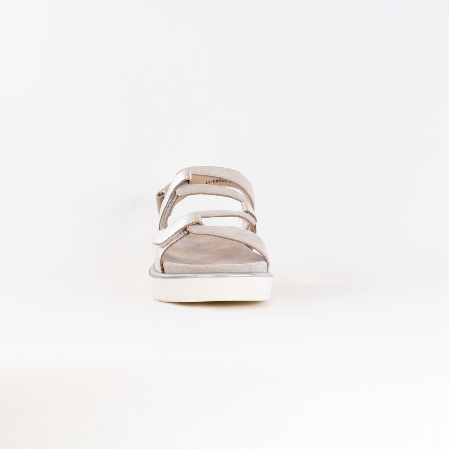Women's Platinum/Sand Ara Bayview Comfort Sandals - Ideal for Casual Wear