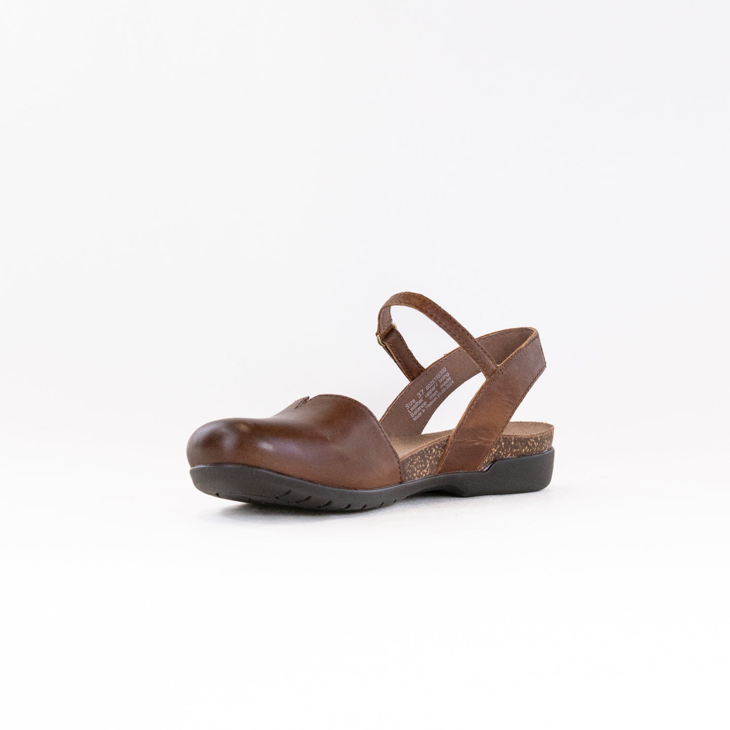 Dansko Women's Rowan Tan Waxy Burnished Casual Springtime Sandals