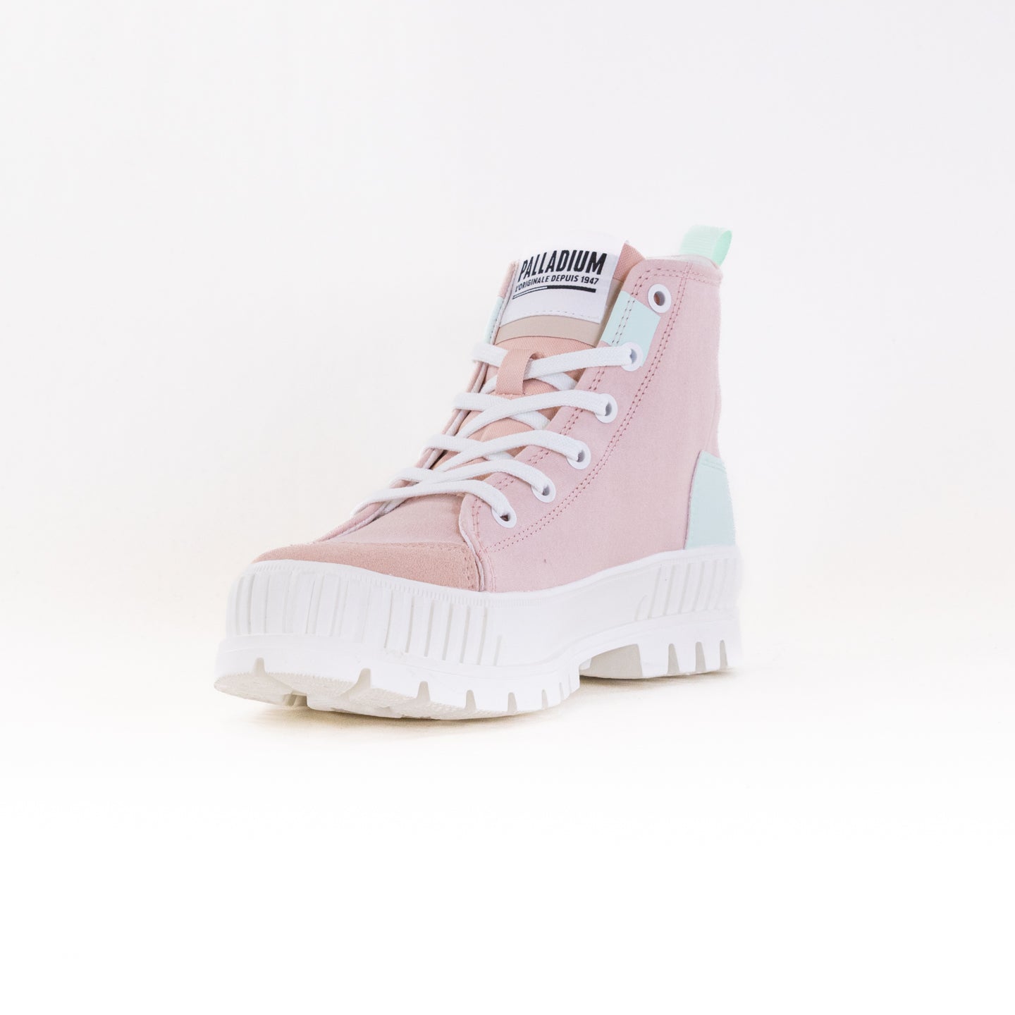 Women's Palladium Pallashock Backzip 2 Sneakers in Nature Pink