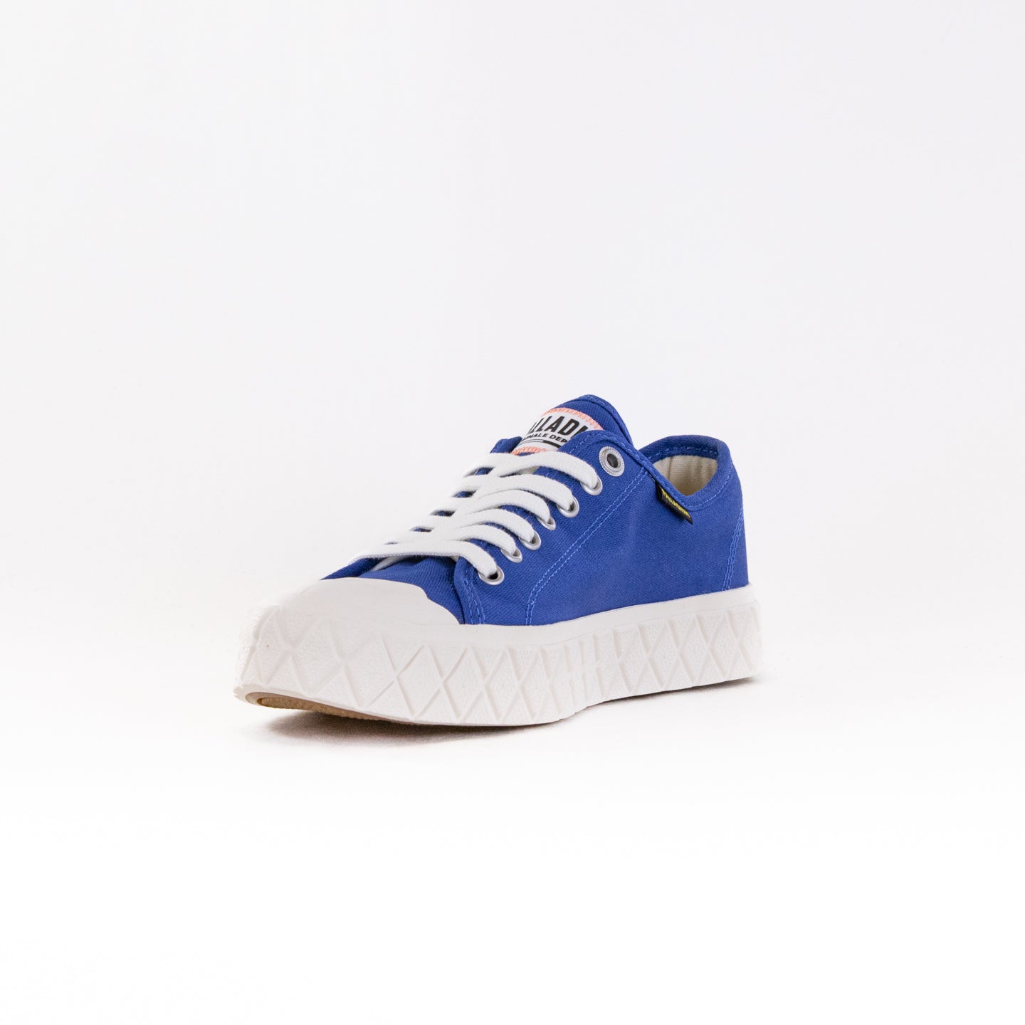 Palladium Women's Retro Blue Palla Ace CVS Organic Low - Cut Canvas Sneakers