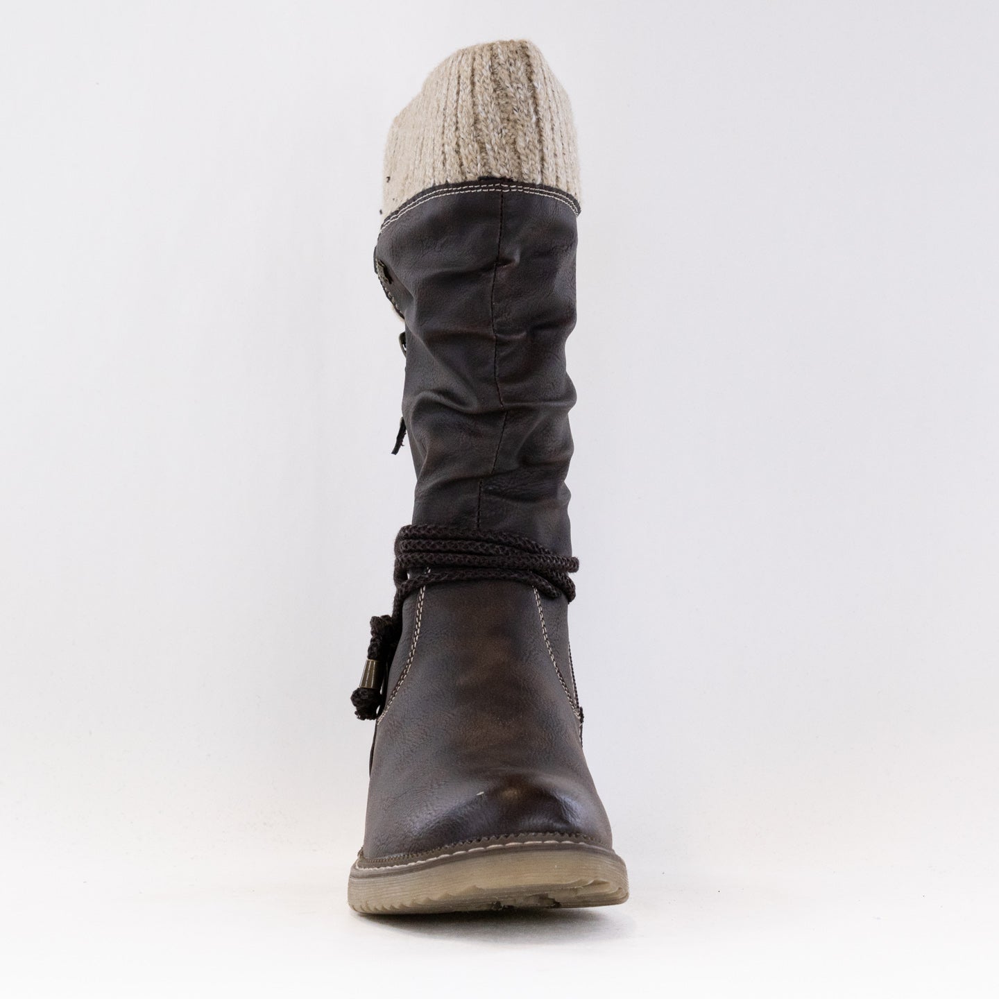 Women's Dark Brown Spring Step Acaphine Water-Resistant Boots