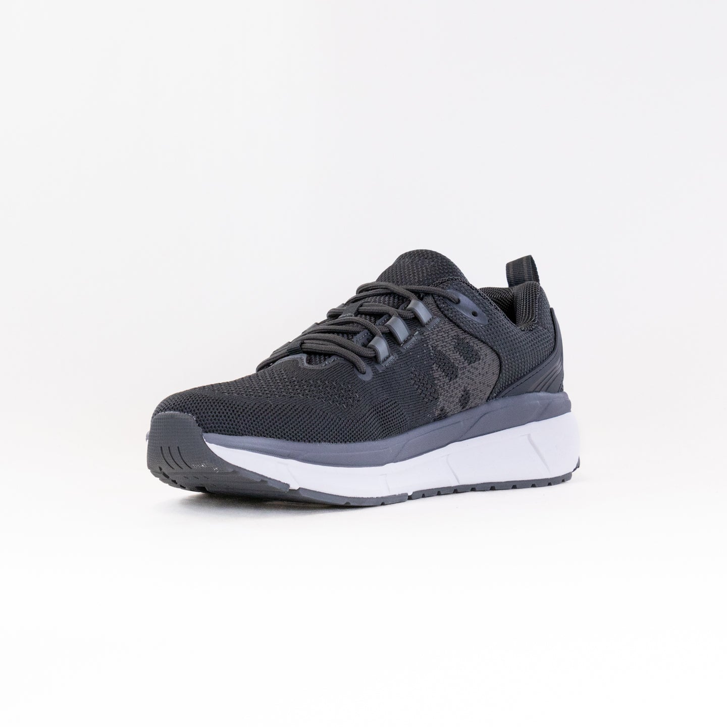 Men's Propet Ultra 267 Athletic Shoes in Gunsmoke and Grey Color Scheme