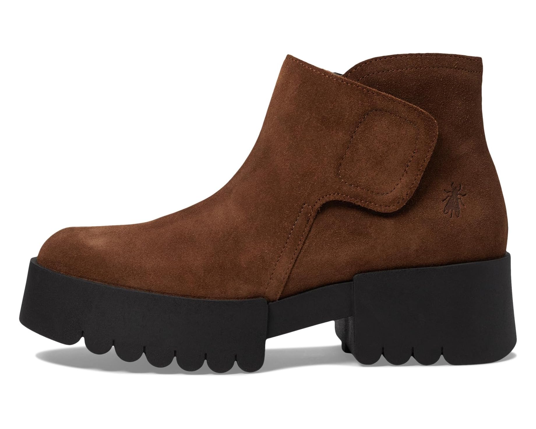 Fly London Endo006Fly Women's Camel Leather Booties for Stylish Look