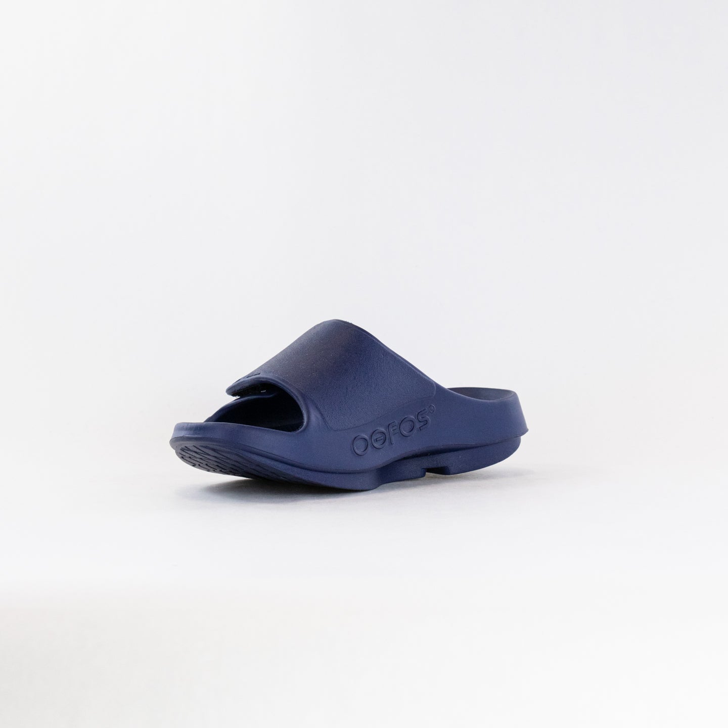 OOFOS Unisex OOahh Sport Flex Sandals in Navy Color
