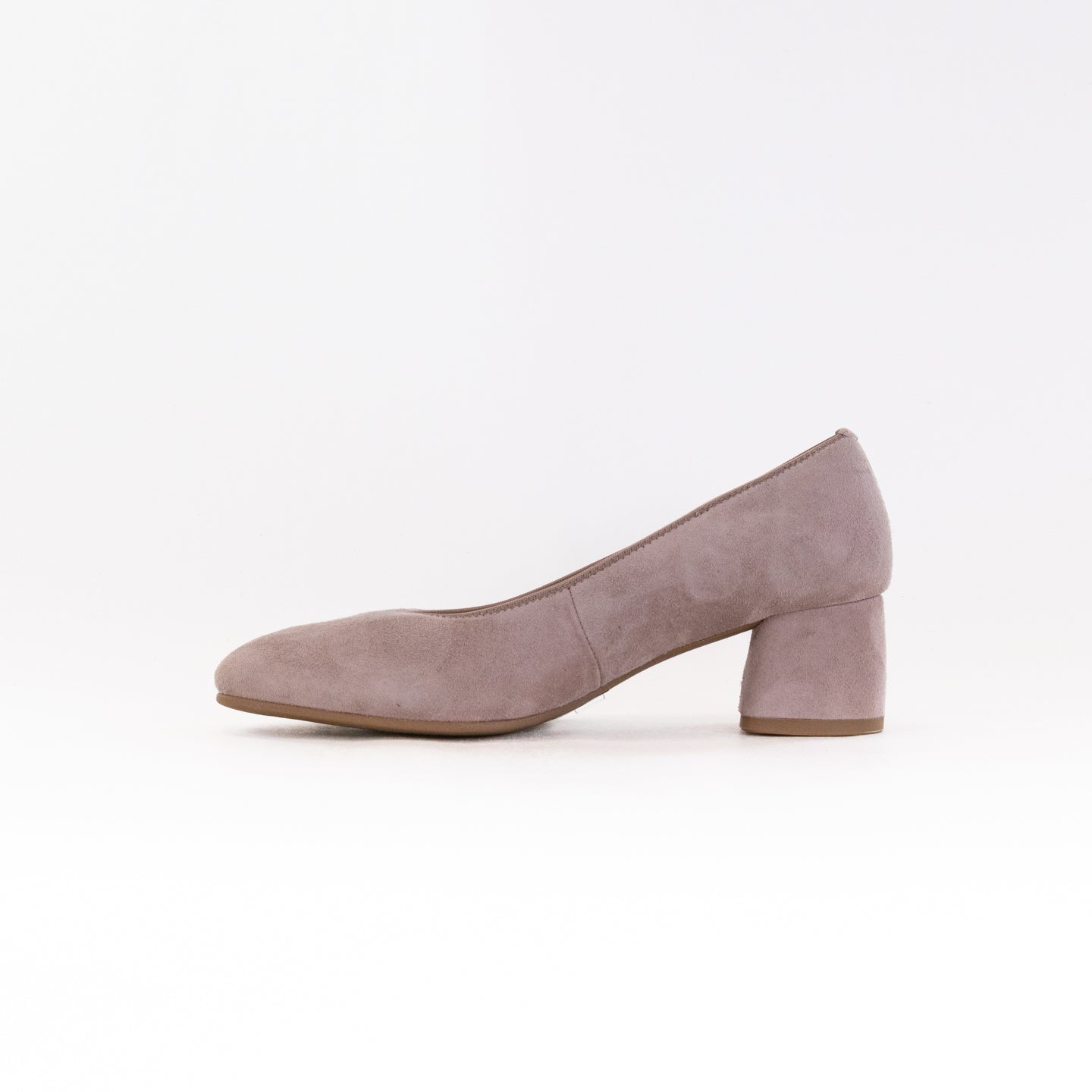 Gabor 92.170.35 Women's Dark Rose Suede High Heel Slip - on Pumps