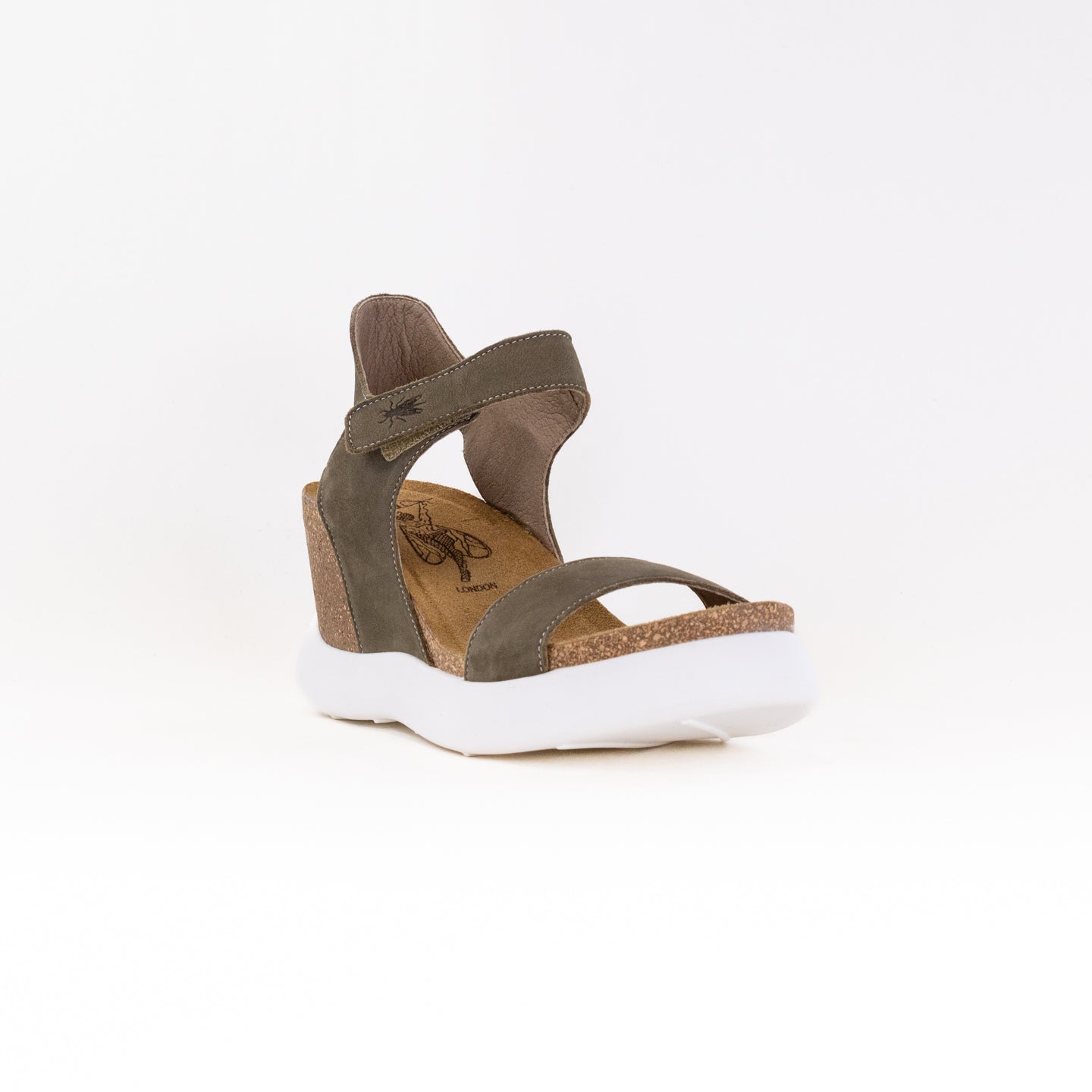 Fly London Women's GOGO967FLY Elegant Khaki Heels