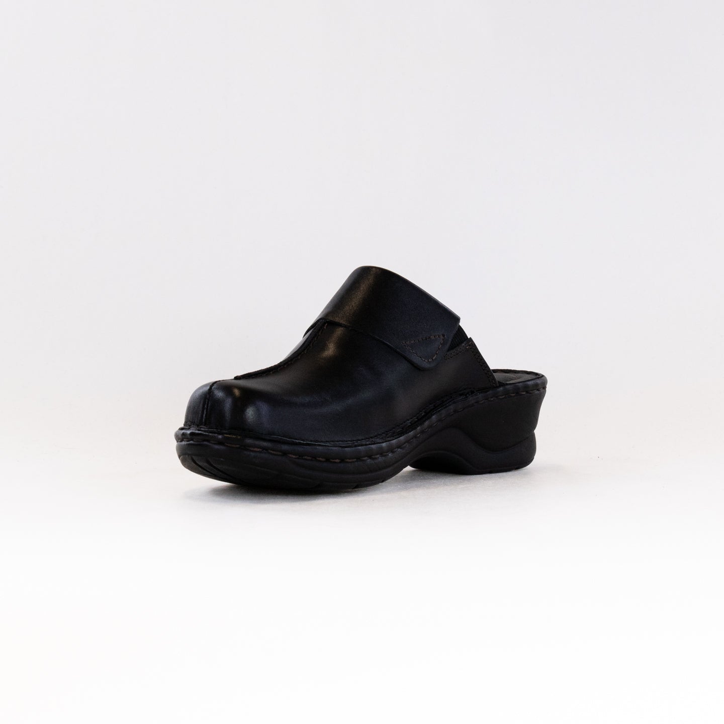 Josef Seibel Women's Black Carole Clogs - Comfortable All-Day Wear