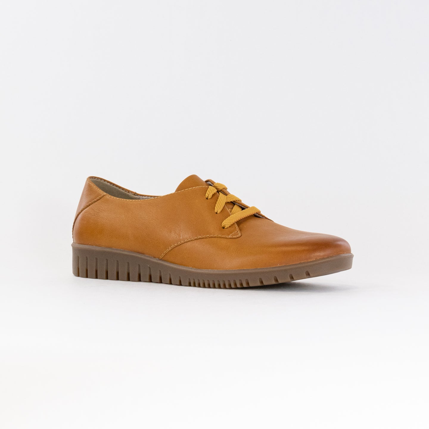 Women's Dansko Libbie Oxford Shoes in Mustard Yellow