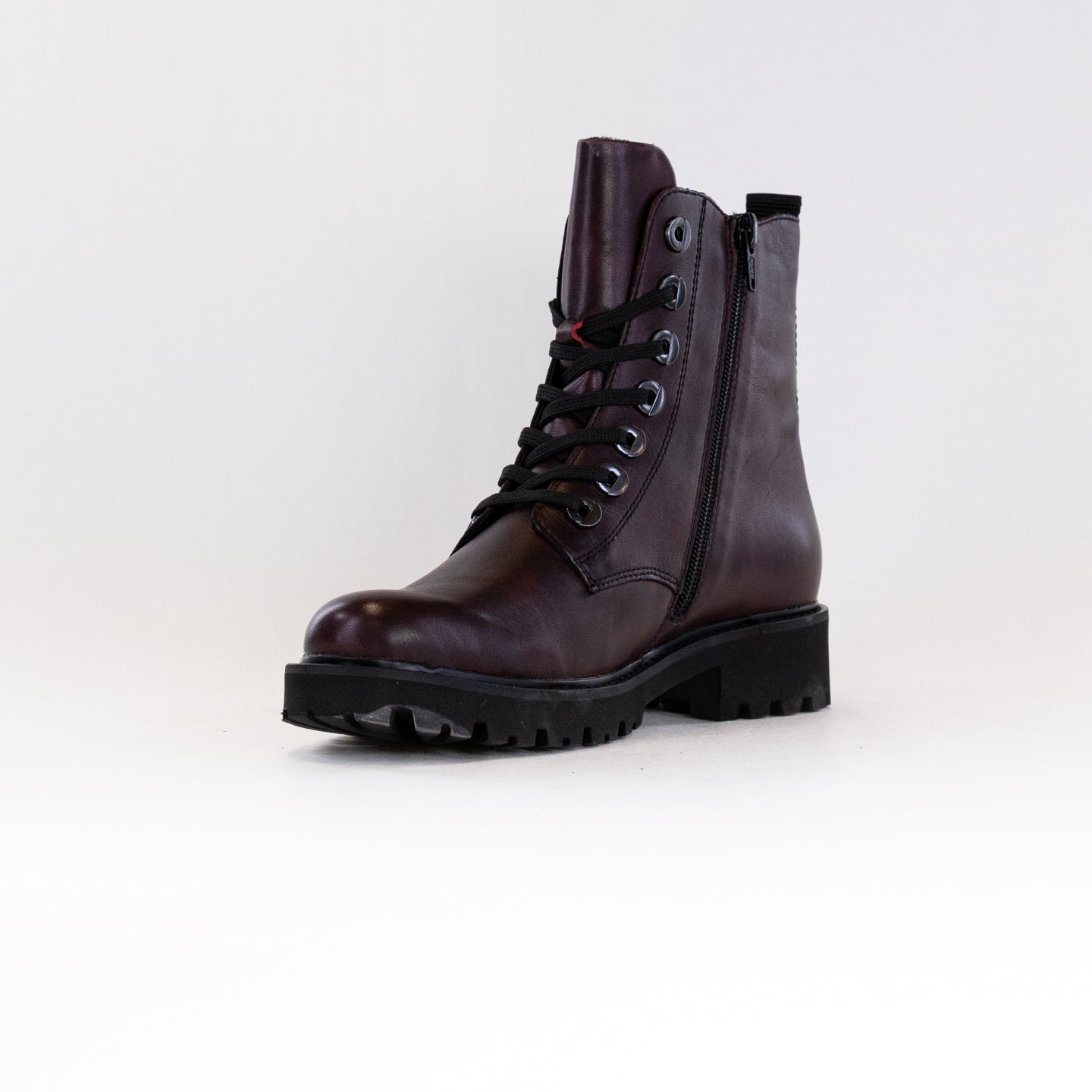 Stylish Red Women's Remonte Marusha Chunky-Heeled Boots