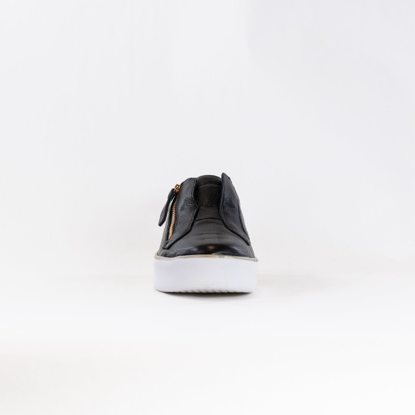Black Women's Ziera Zikta Leather Orthotic-friendly Sneakers