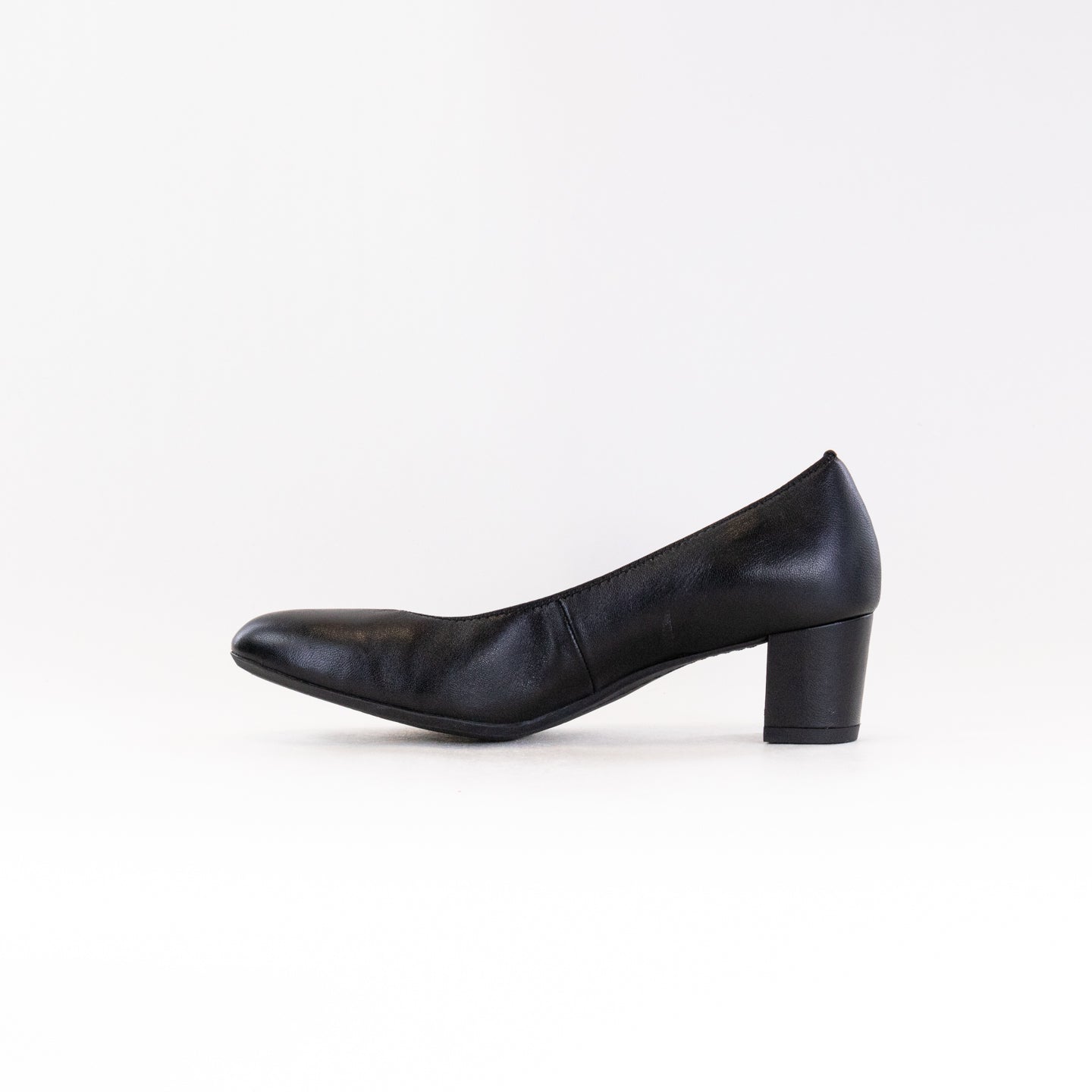 Women's Black Leather Ara Kendall Pumps - Stylish and Comfortable Footwear