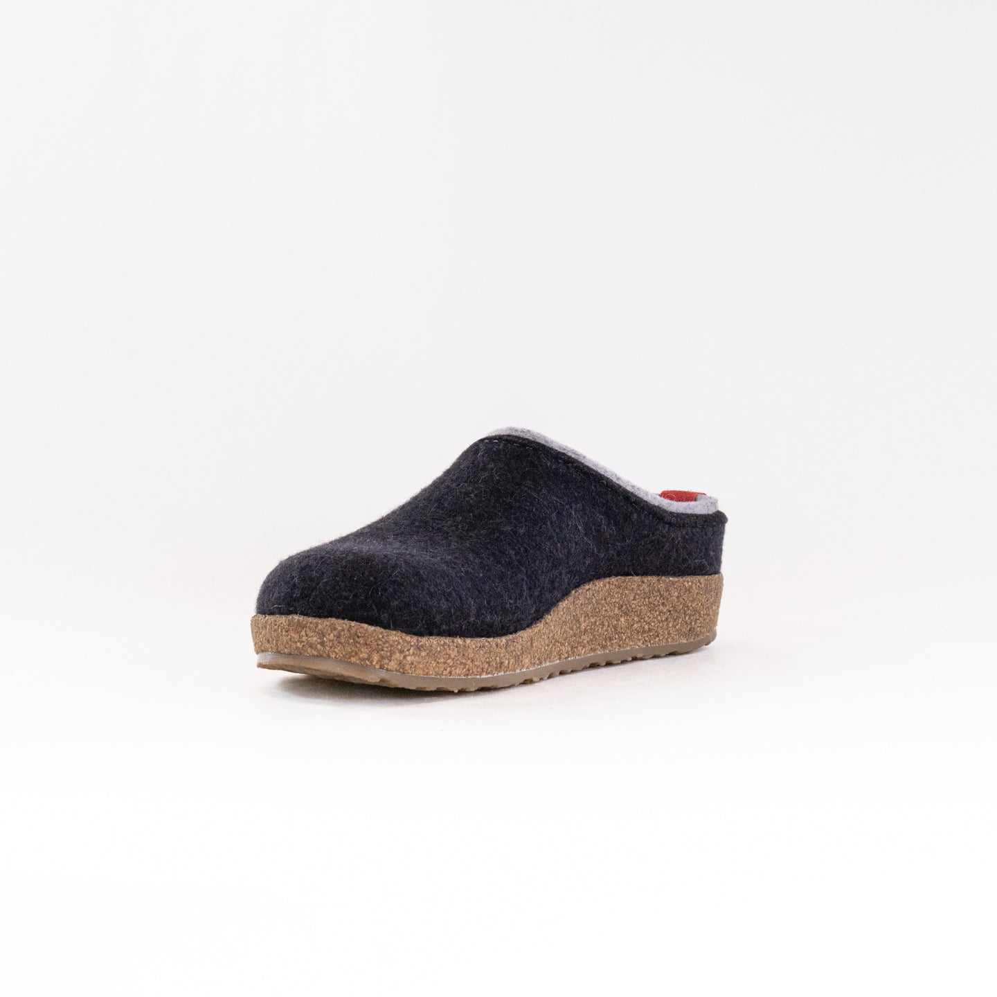 Unisex Haflinger Kris Clogs in Charcoal - Breathable & Comfortable