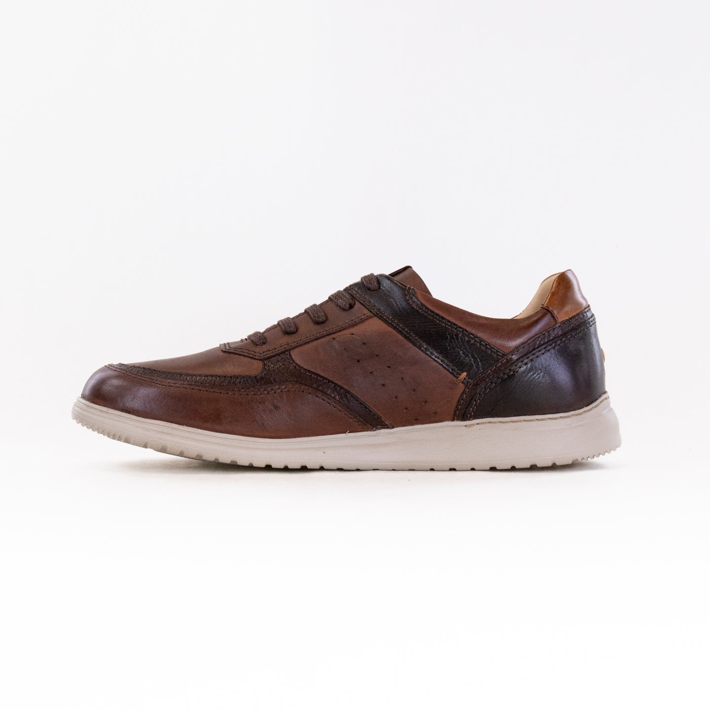 Samuel Hubbard Men's Featherlight Olema Casual in Antique Brown Leather