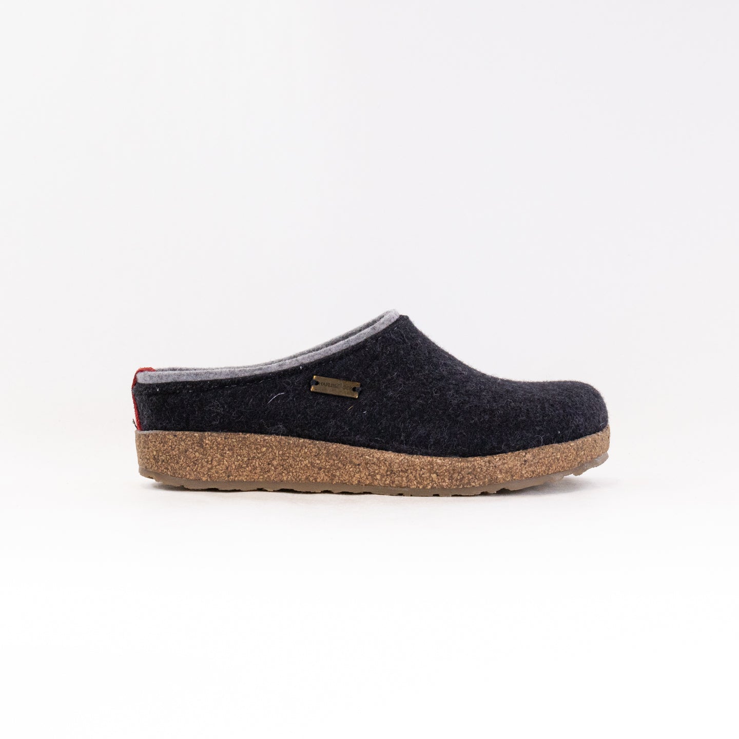 Unisex Haflinger Kris Clogs in Charcoal - Breathable & Comfortable