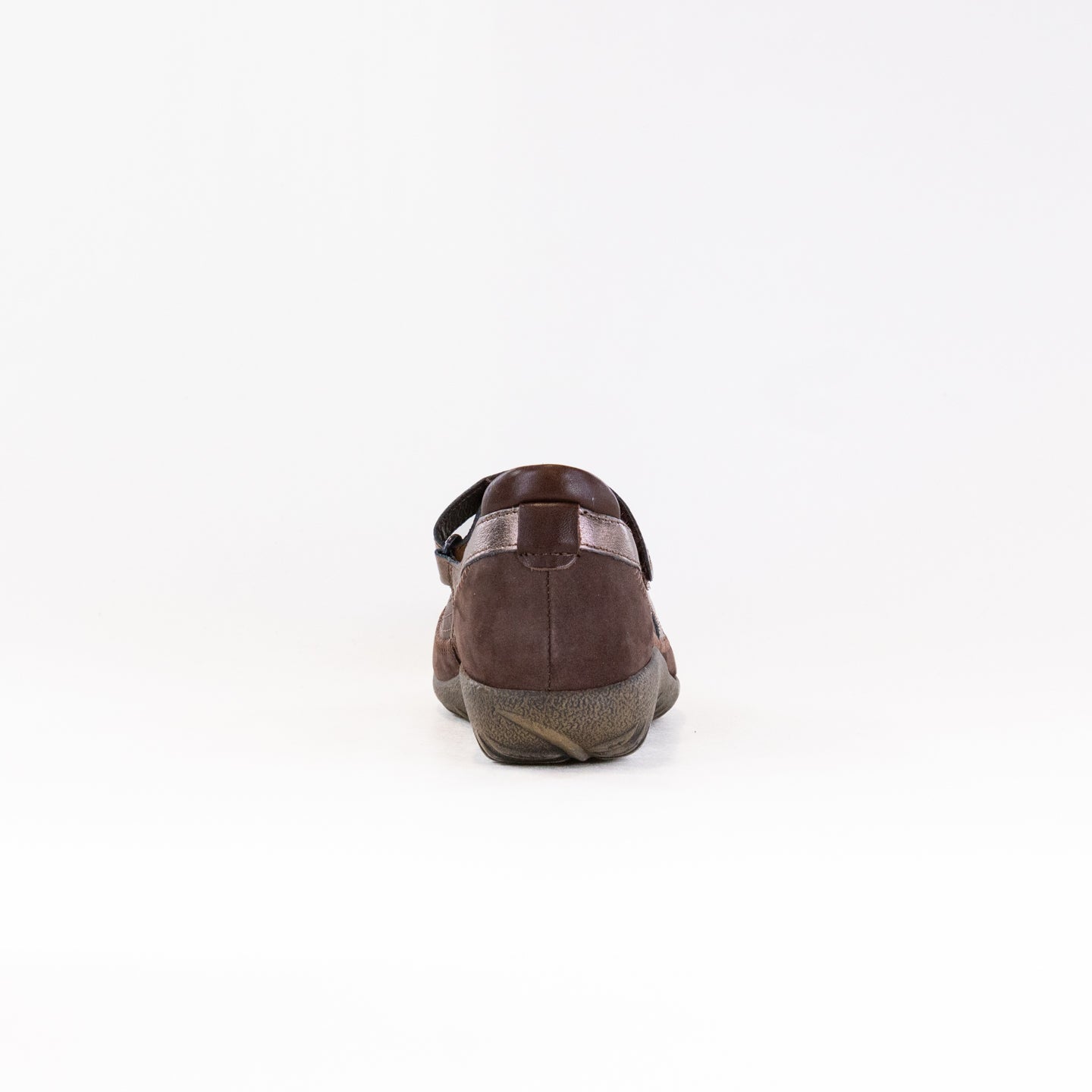 Naot Women's Kirei Fashionable Maryjane Shoes in Toffee Brown Leather, Coffee Bean Nubuck, and Radiant Copper Leather