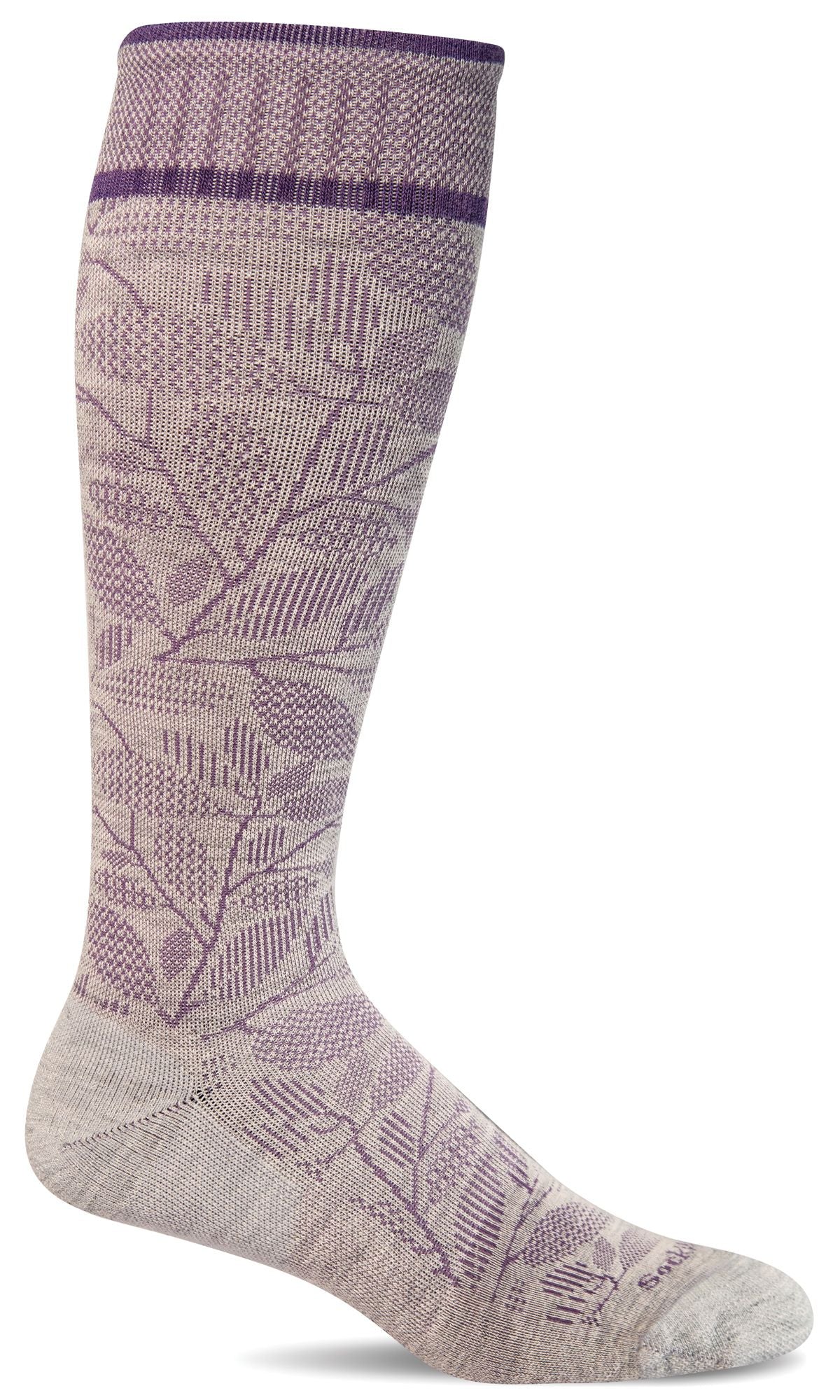 Sockwell Women's Fauna Firm Graduated Compression Socks in Light Grey - Ideal for Women's Comfort and Support