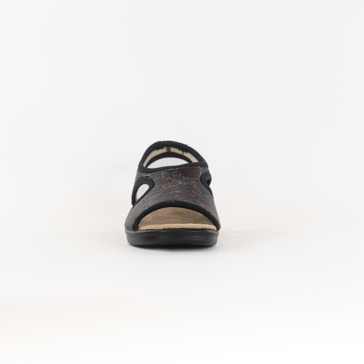 Spring Step Women's Nyaman Slip-on Sandals - Black Multi