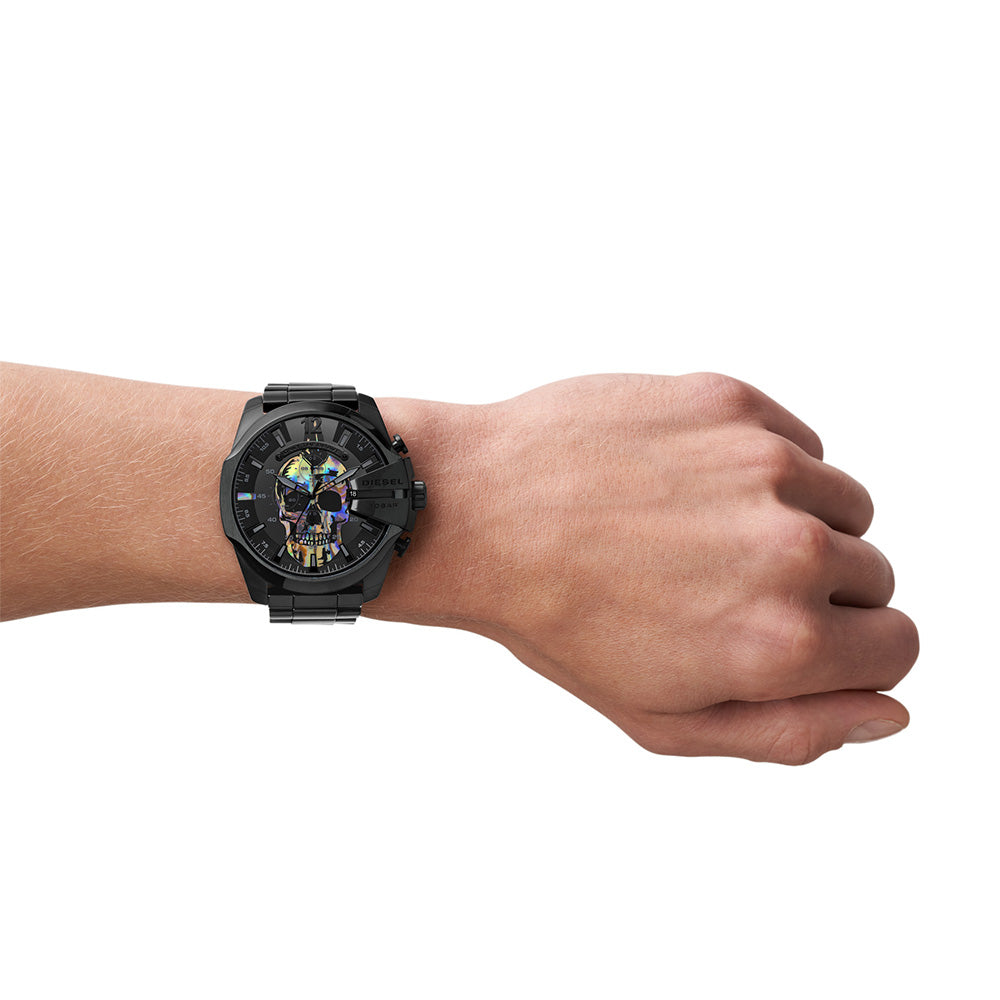 Diesel DZ4582 Mega Chief Watch with Punk Spirit Style