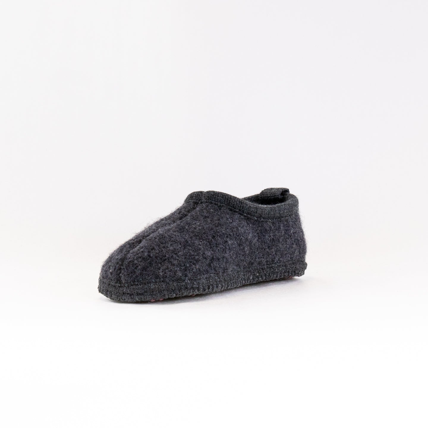 Unisex Haflinger Freddie Premium Comfort Slippers in Charcoal Color