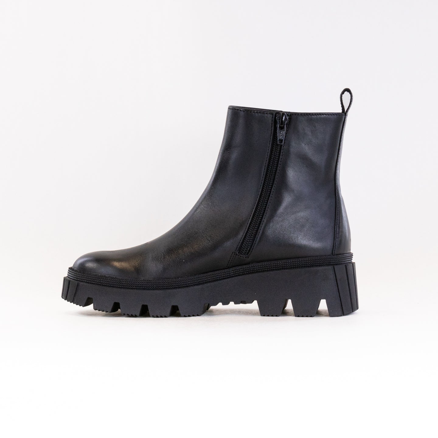 Gabor Women's Black Leather Ankle Boot Style 51.820.27