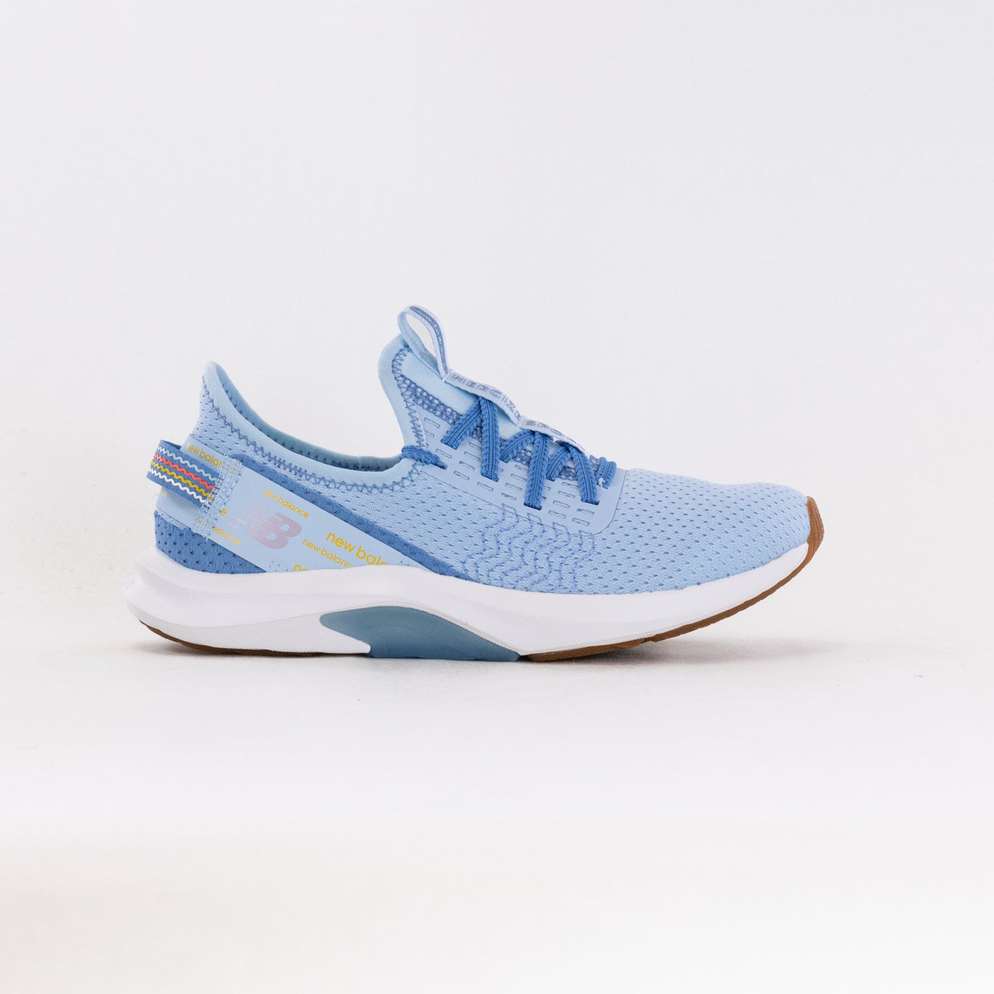 New Balance Women's DynaSoft Nergize Sport Version 2 Sneakers in Light Chrome Blue and Sea Salt Colors