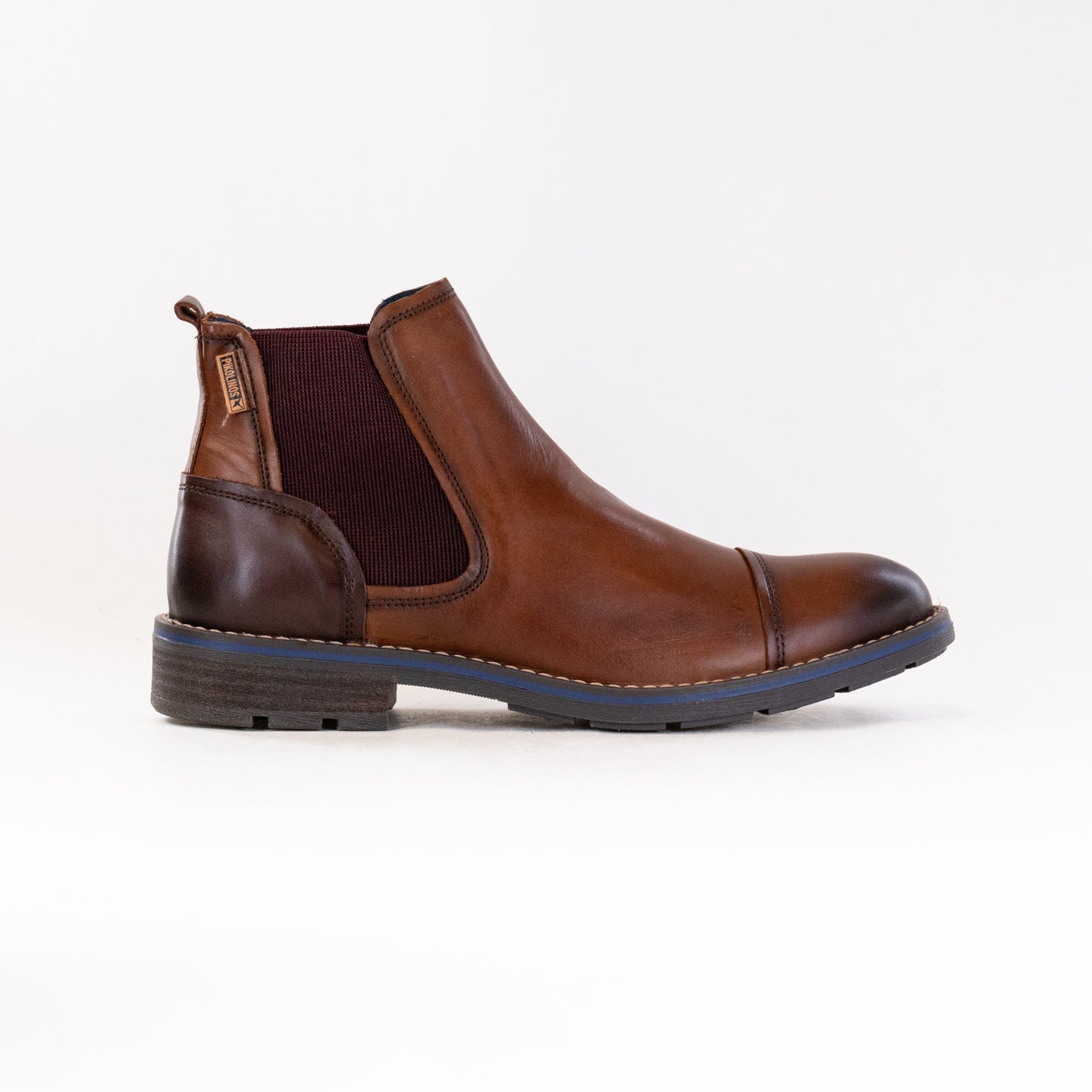 Pikolinos York Men's Chelsea Ankle Boots - High - Quality Cuero Leather M2M - 8016