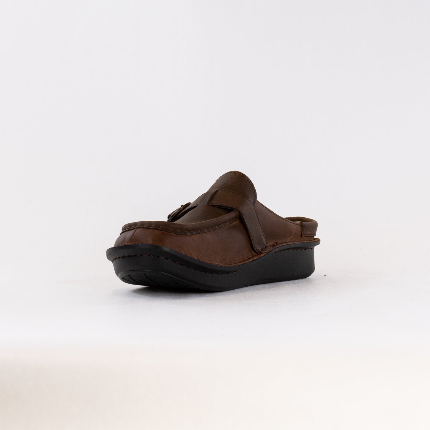 Women's Alegria Brigid Clogs in Oiled Brown Color