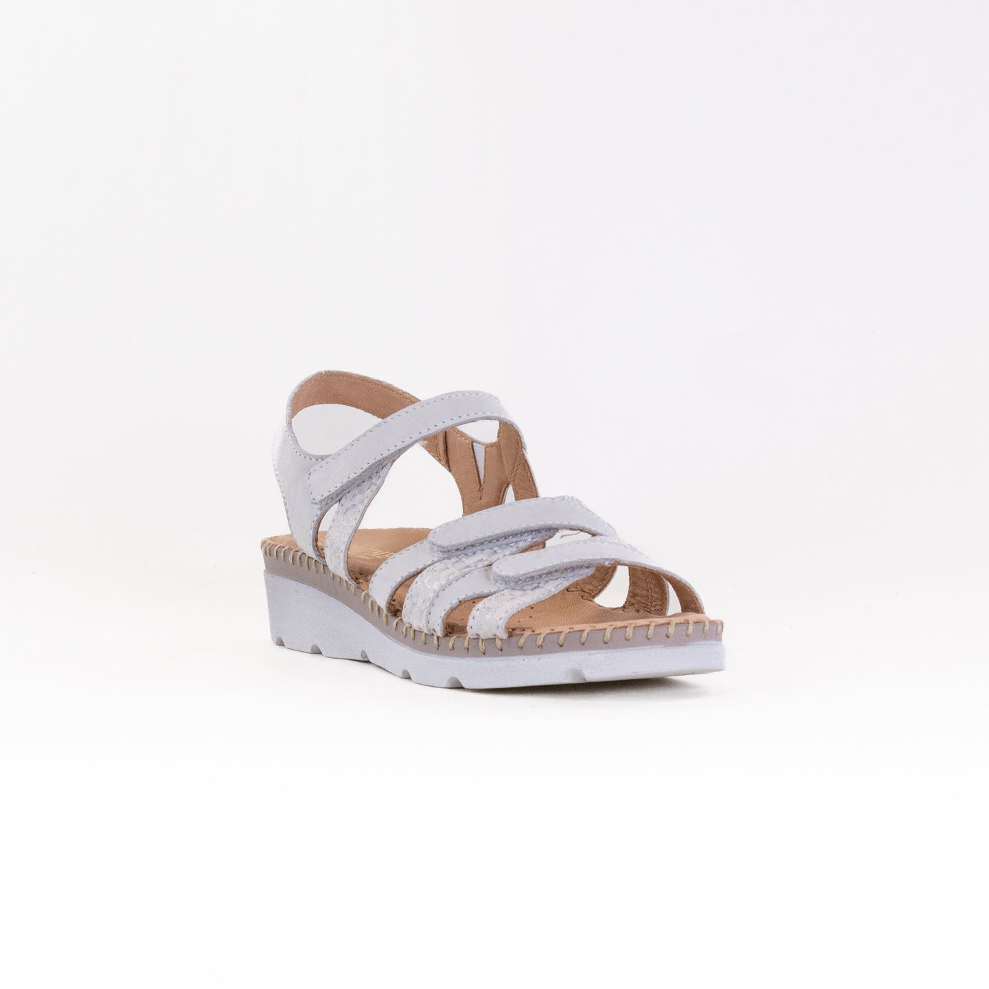 Women's Elegant Bone - Colored La Plume Fiesta Sandals