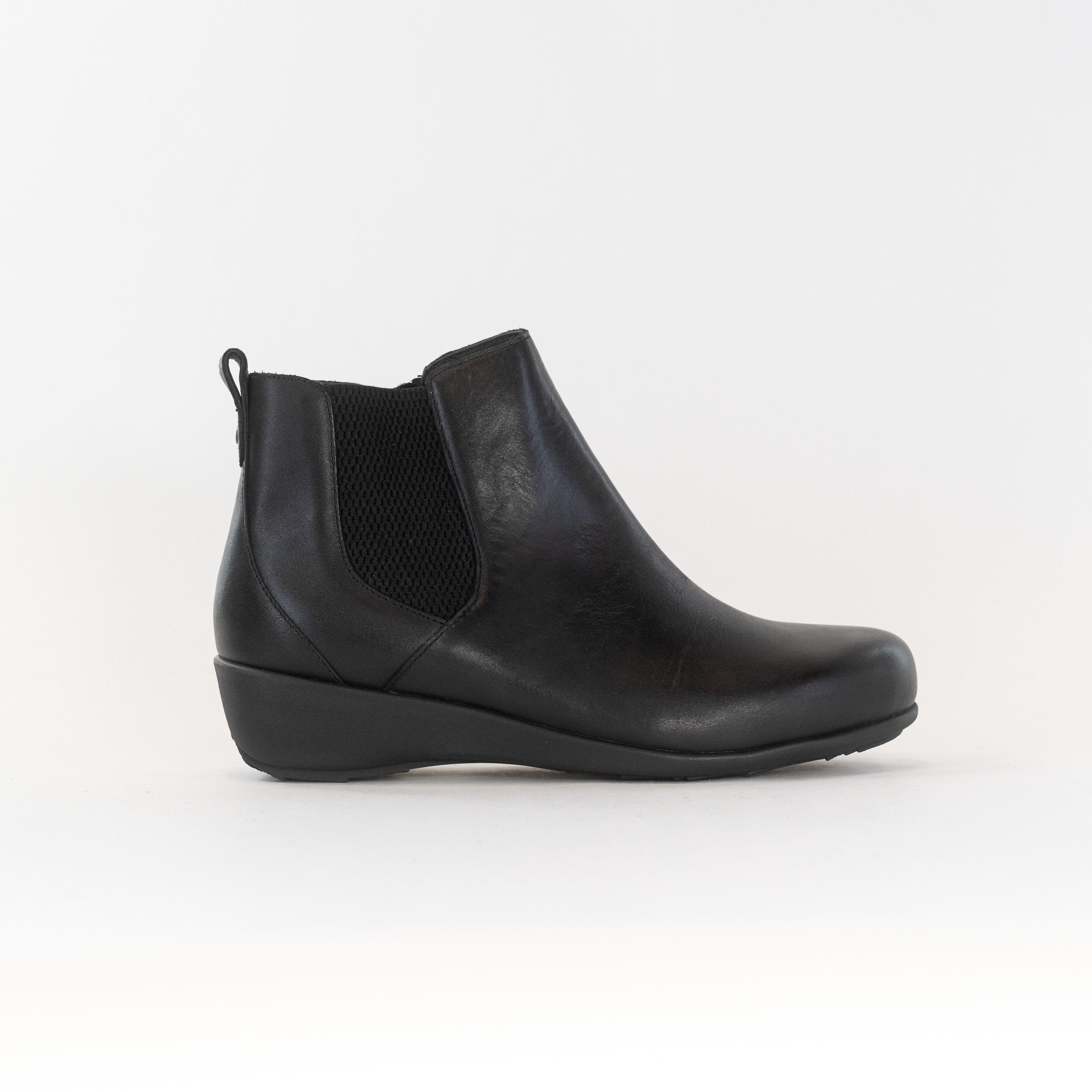 Ziera Women's Premium Black Shanghai Ankle Boots