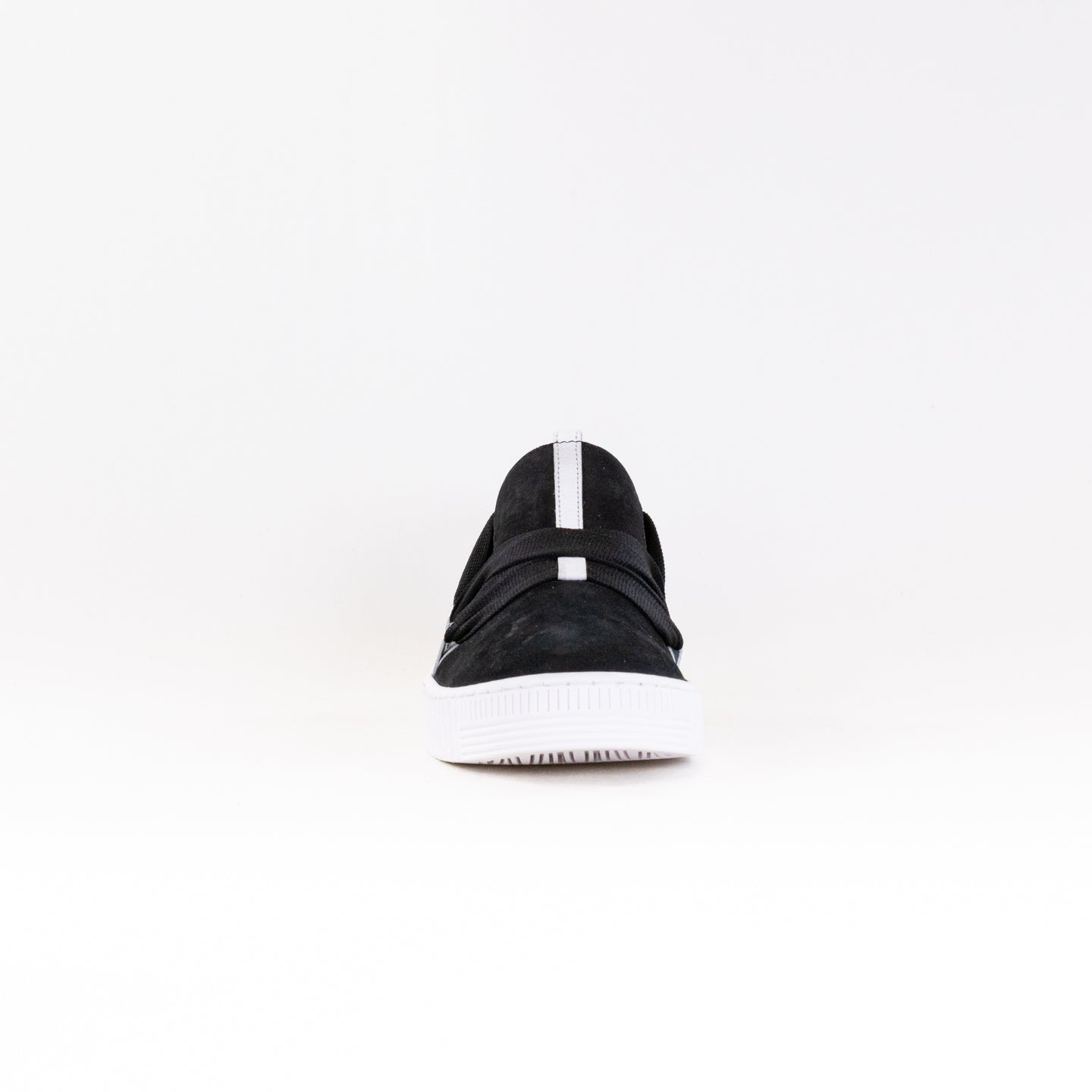 Gabor A1 Black Women's Casual Nubuck Sneaker with Comfort Insoles