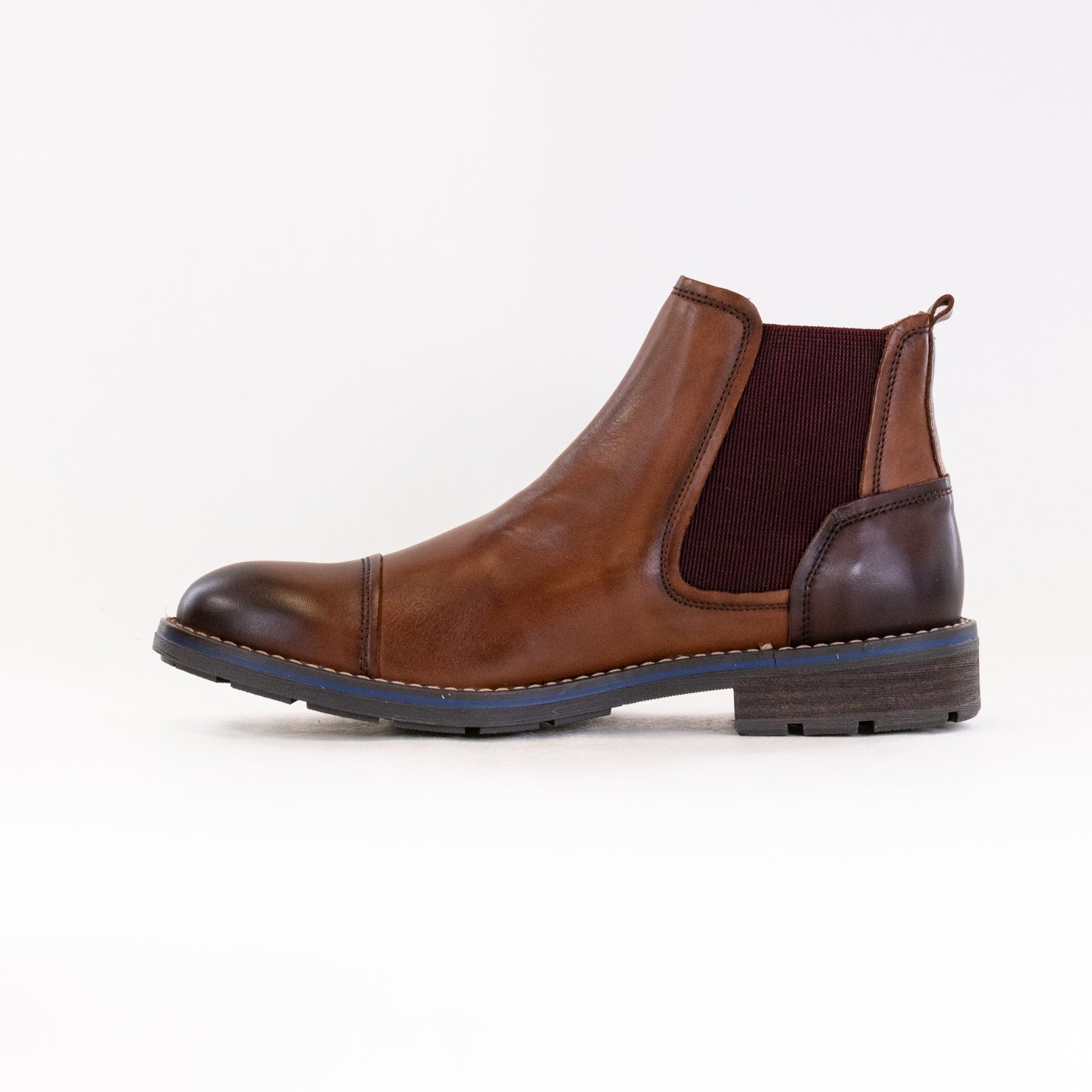 Pikolinos York Men's Chelsea Ankle Boots - High - Quality Cuero Leather M2M - 8016