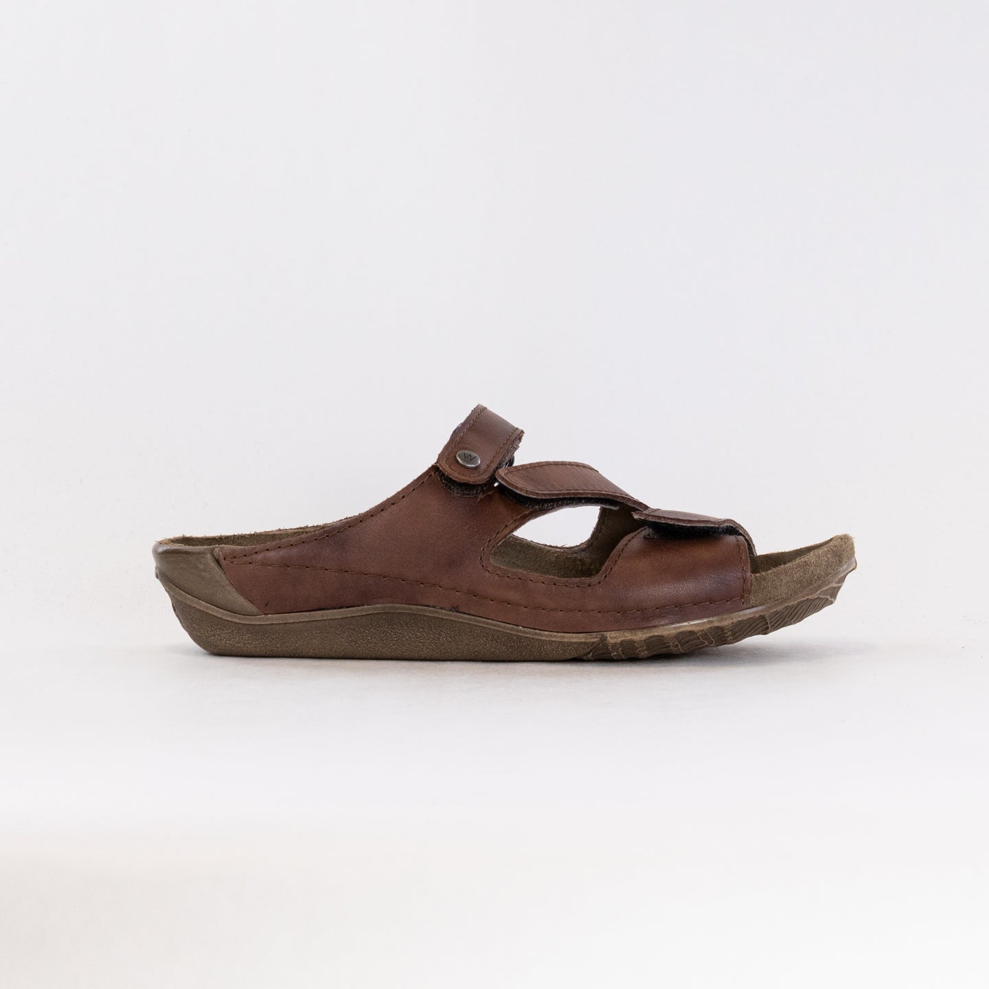 Wolky Women's Jasper Sandals in Elegant Cognac Color