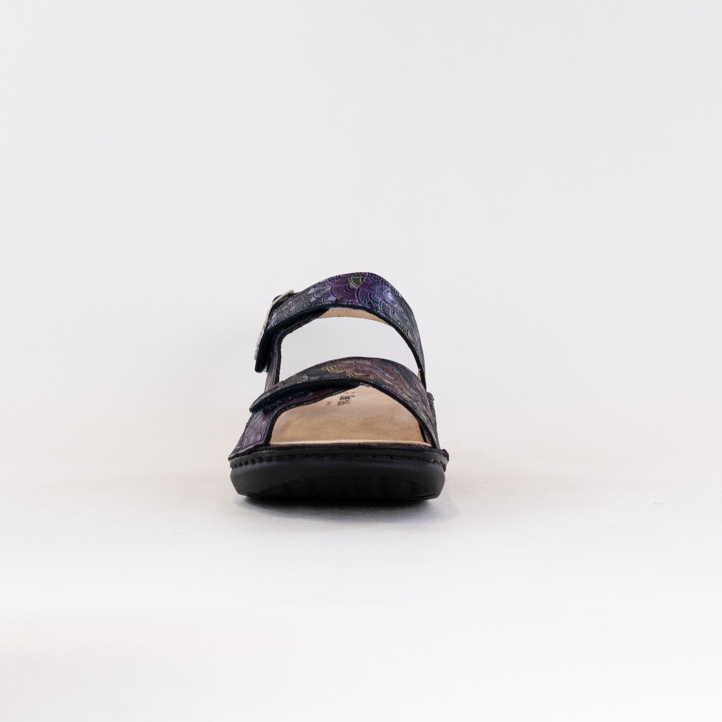 Finn Comfort Women's Irpino Dark Blue Barbuda Shoes
