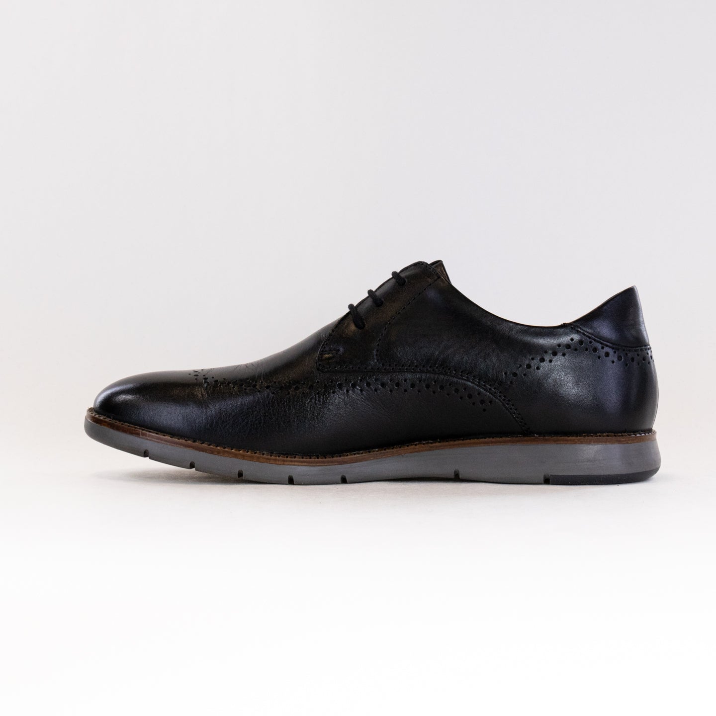 Josef Seibel Men's Black Smooth Dressy Casual Tyler 33 Shoes