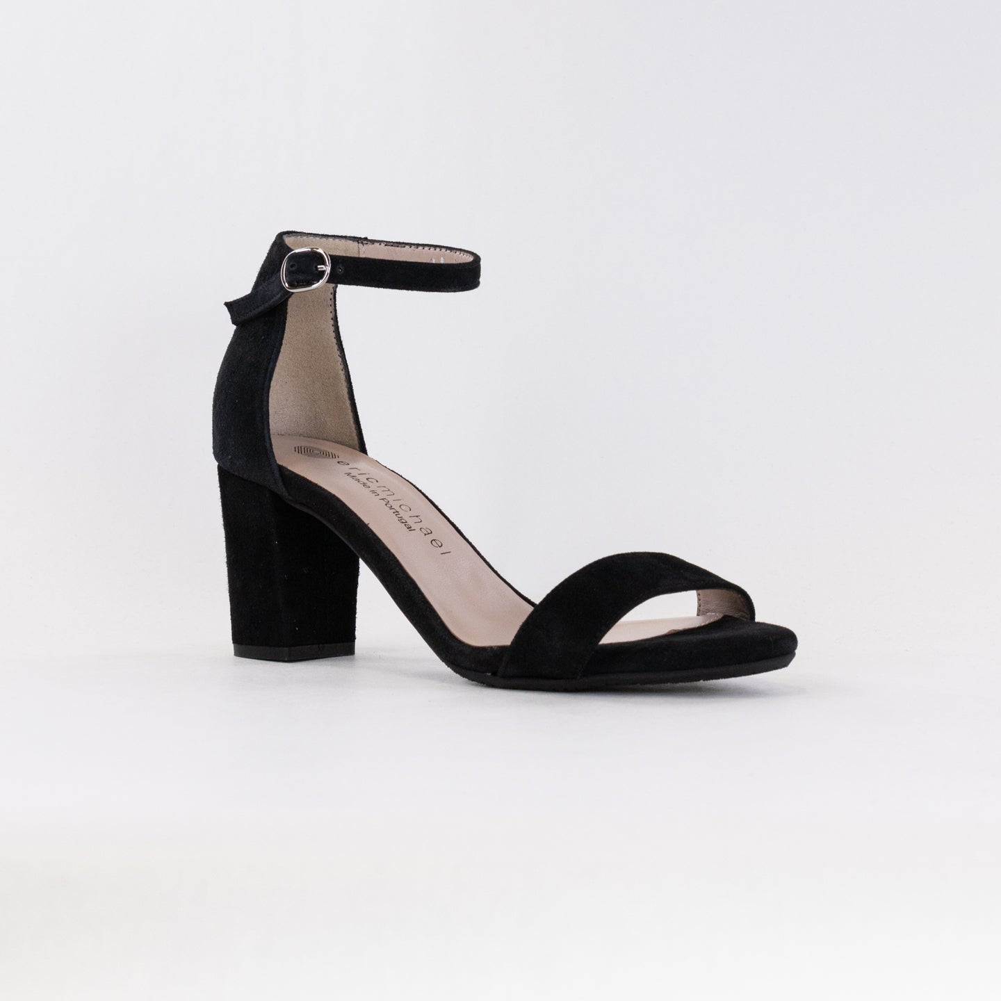 Eric Michael Women's Black Suede Rialto Elegant Pumps