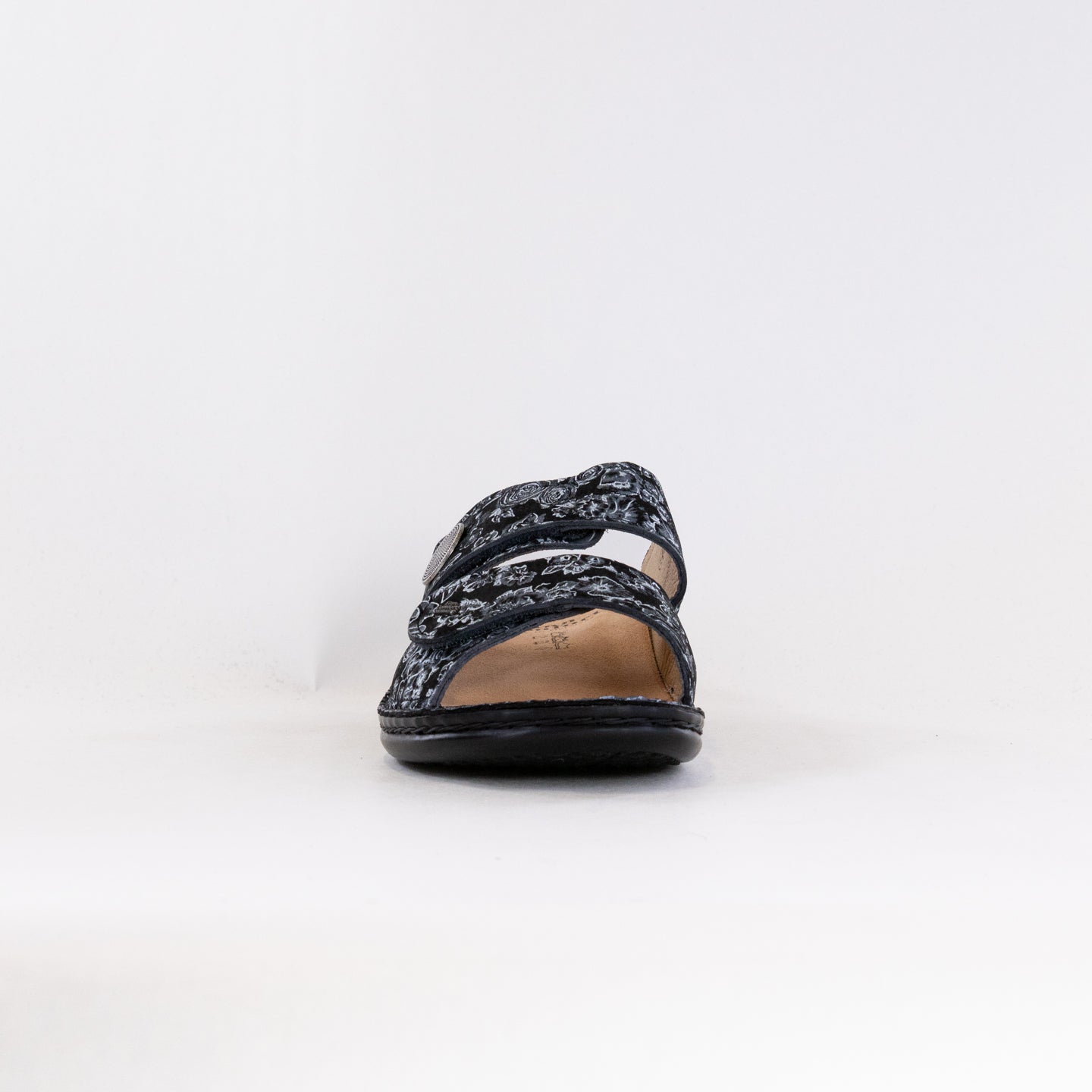 Finn Comfort Women's Mira Isotta Marine Adjustable Leather Sandals