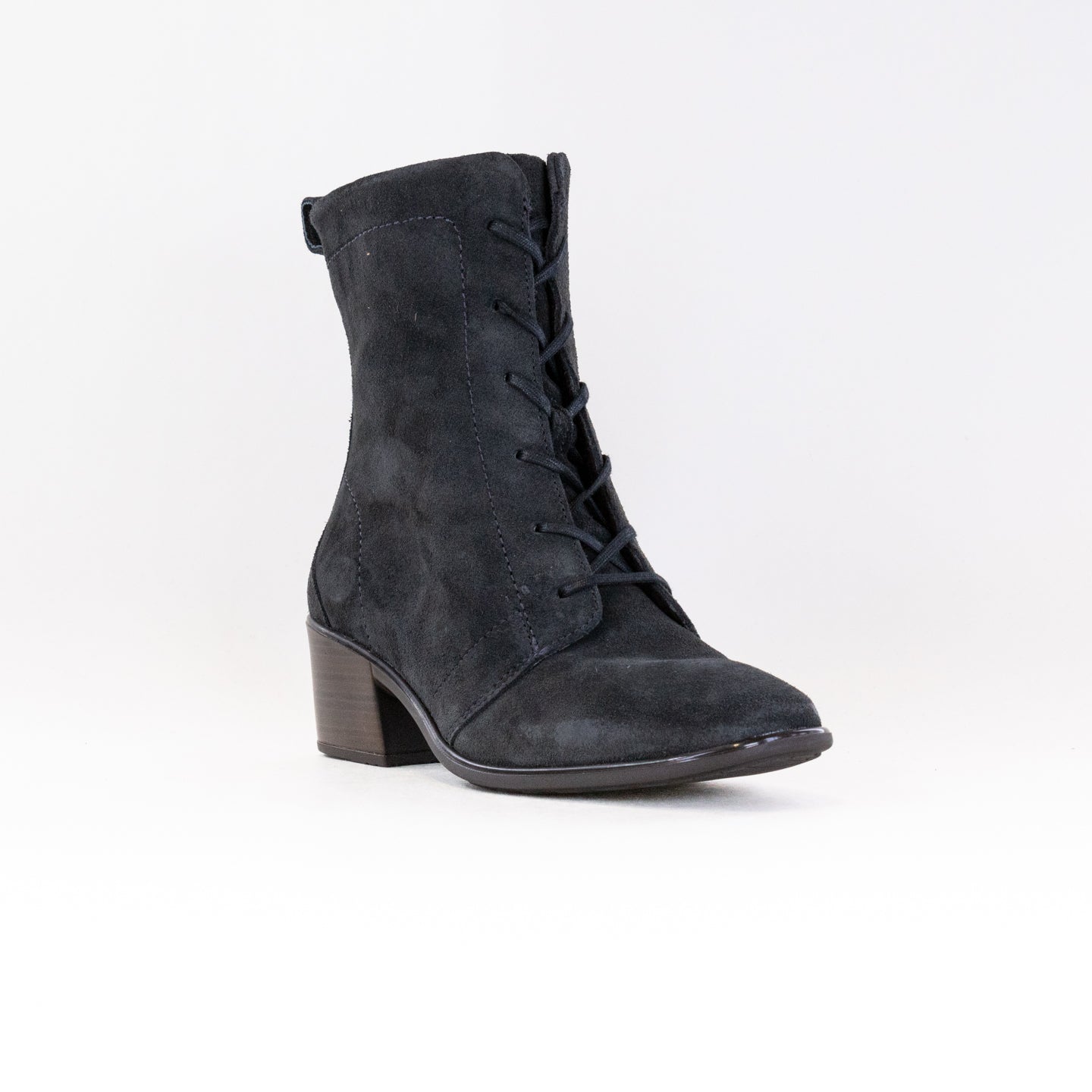 Naot Women's Majesty Mid-Calf Boots in Charcoal Soft Suede