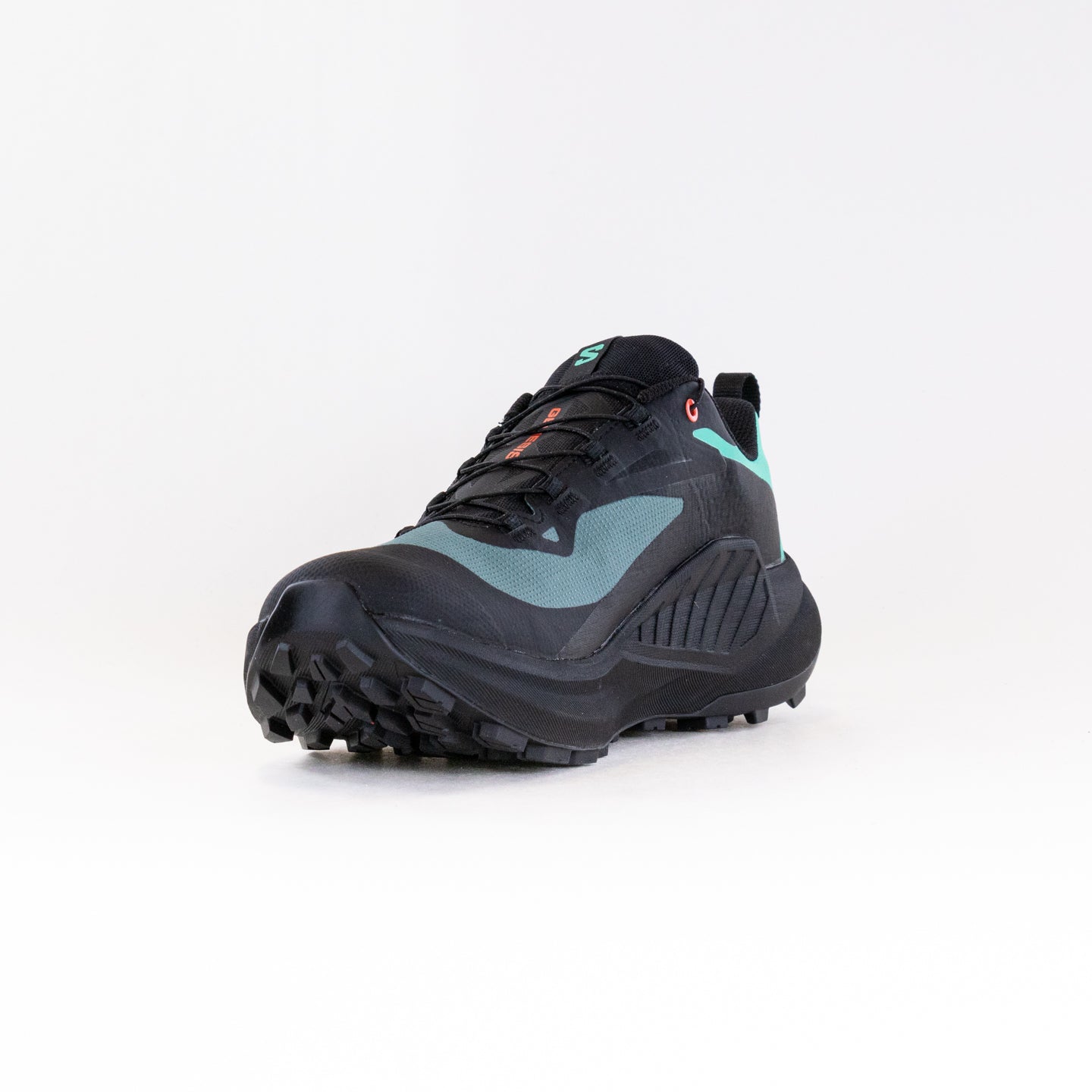Men's SALOMON Genesis GTX Running Shoes - Atlantic/Black/Sharkskin