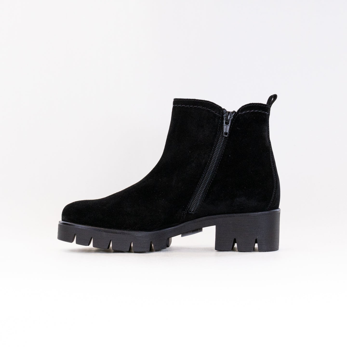 Women's Black Suede Gabor 31.710.17 Stylish Boots