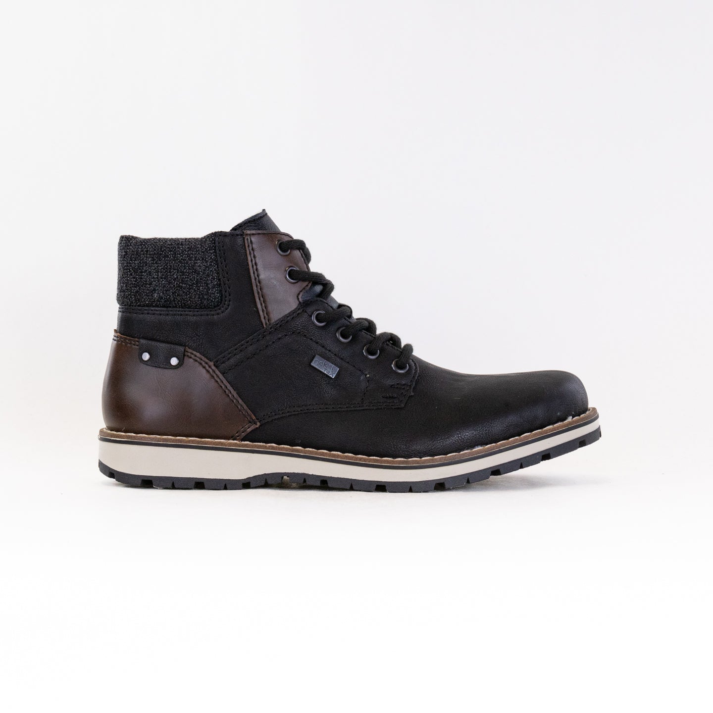 Rieker Men's Ronny Lace-up Shoes in Stylish Black
