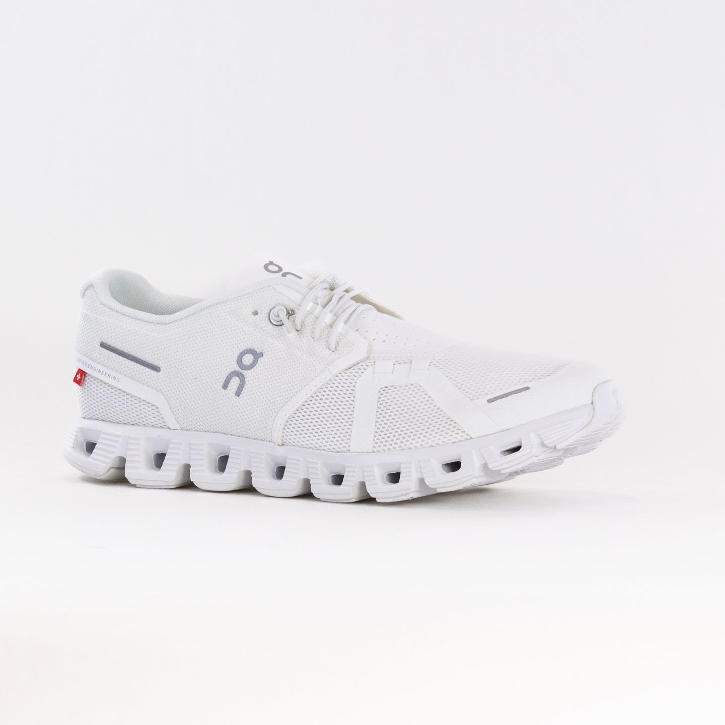 On Men's Cloud 5 - Natural White/White with 44% Recycled Content