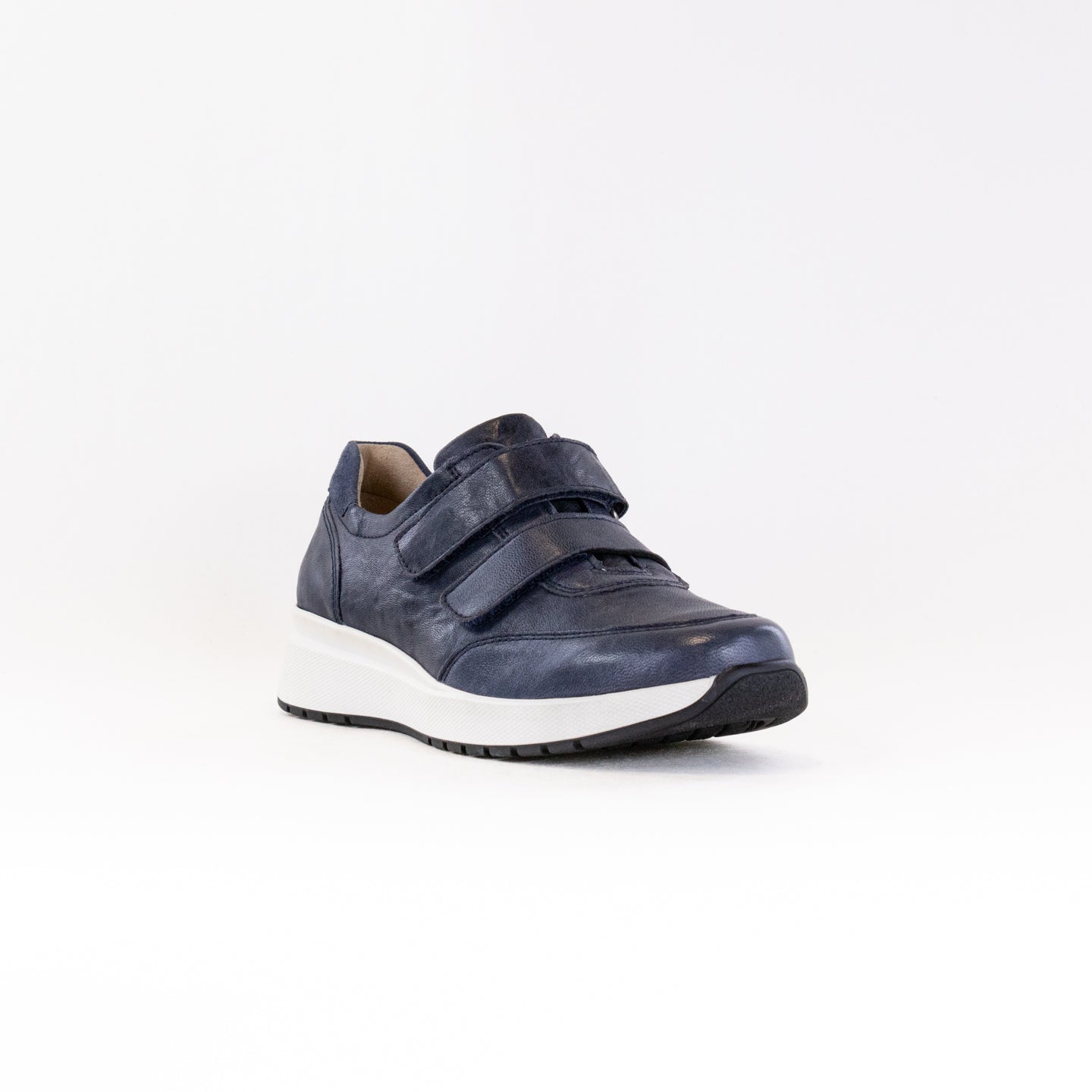 Fidelio Heaven 566106 Women's Comfortable Blue Leather Sneakers