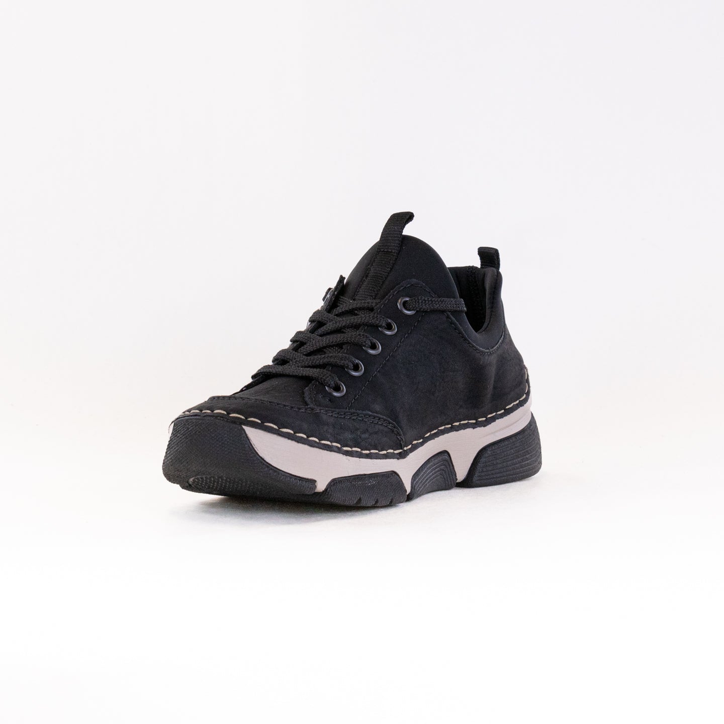Black Women's Rieker Angela 45973 Stylish Sneakers