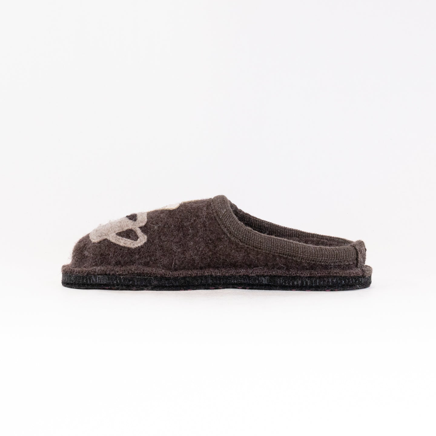 Unisex Haflinger Earth - Inspired Coffee Slippers