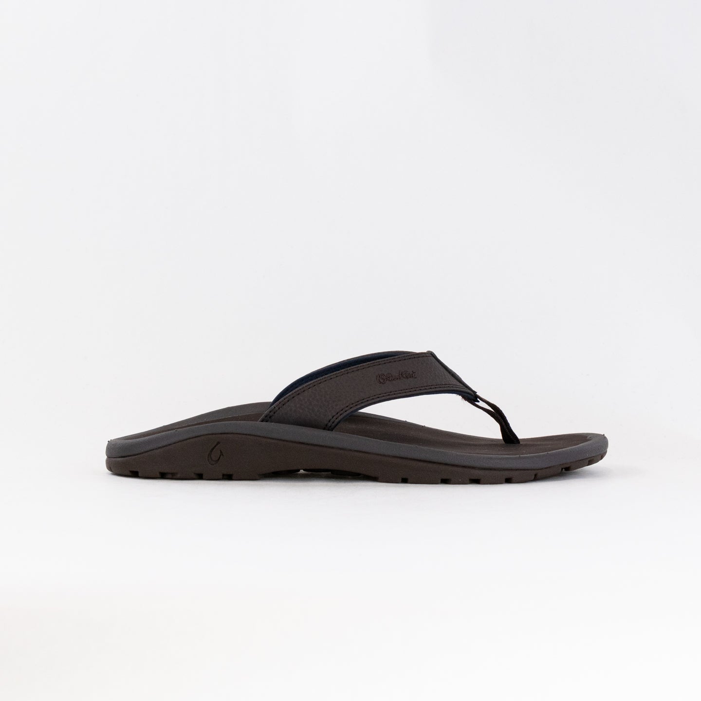 Olukai Men's Ohana Beach Sandals - Dark Wood/Dark Wood