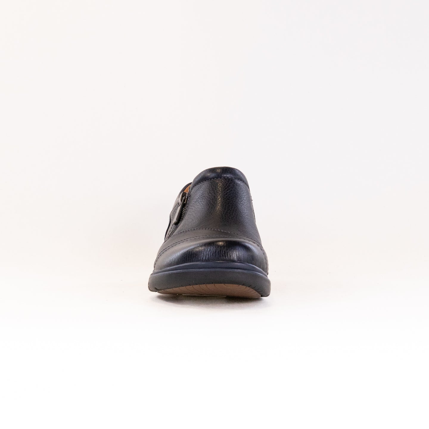 Clarks Women's Certina Pure Navy Leather Casual Shoes